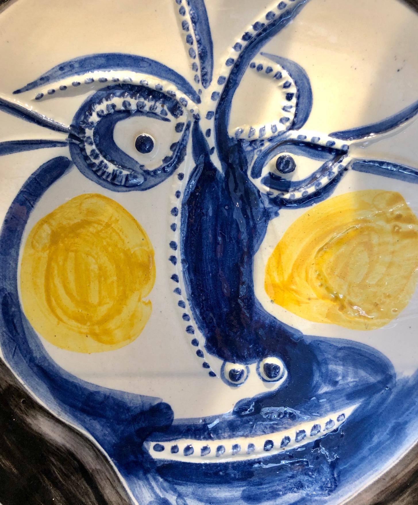 Picasso Edition Madoura Ceramic Dish 