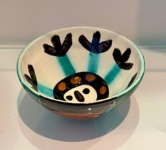 Picasso Edition Madoura Ceramic round cupel "Face" 1955