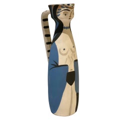 Picasso Edition Madoura Vase pitcher "Woman " 1955