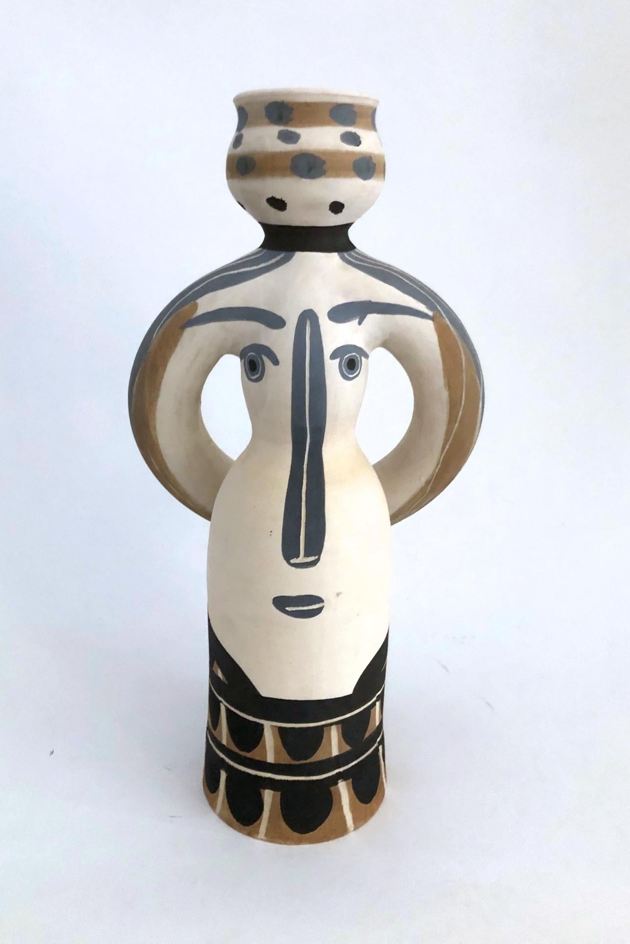 Mid-20th Century Picasso Edition Madoura Vase 