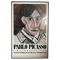 Affiche d'exposition de Picasso, Musée d'art moderne de New York