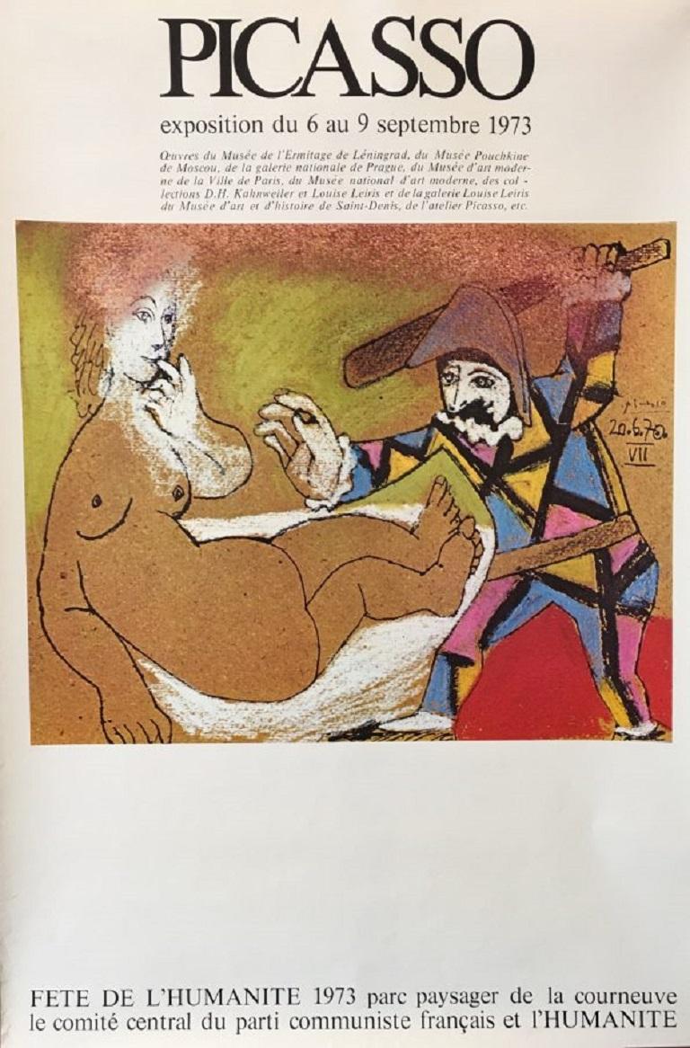Picasso Exposition Fête de l’Humanité, 1973.