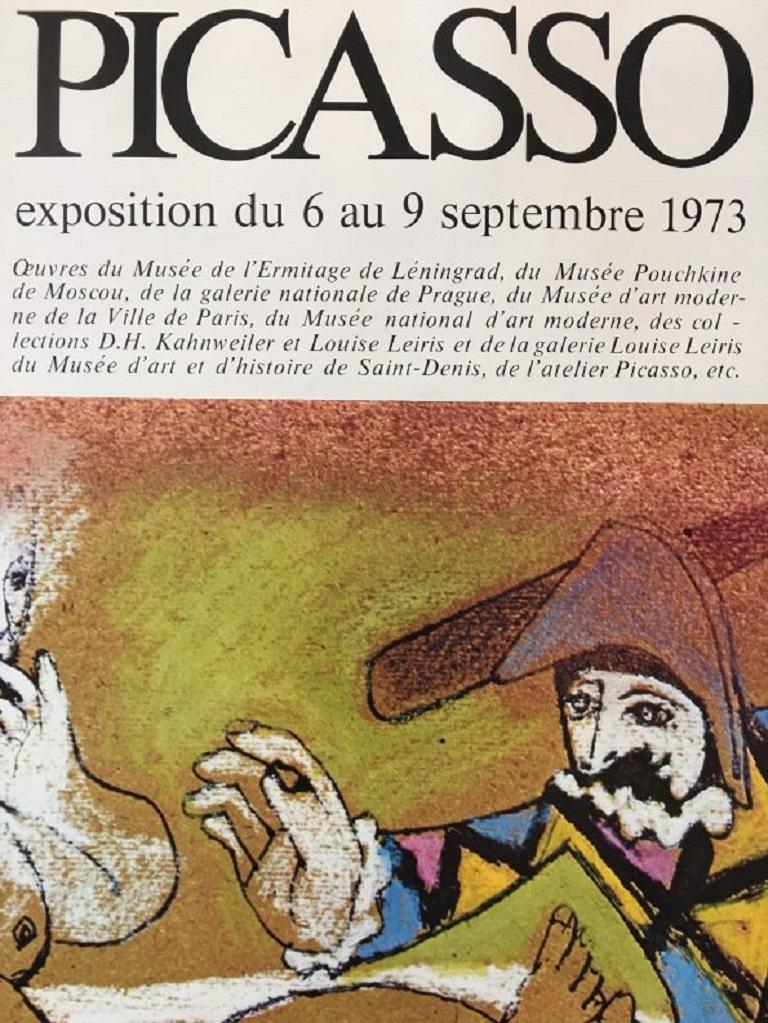 Picasso Exposition Fête de l'Humanité 1973 Original Vintage Poster en vente 1