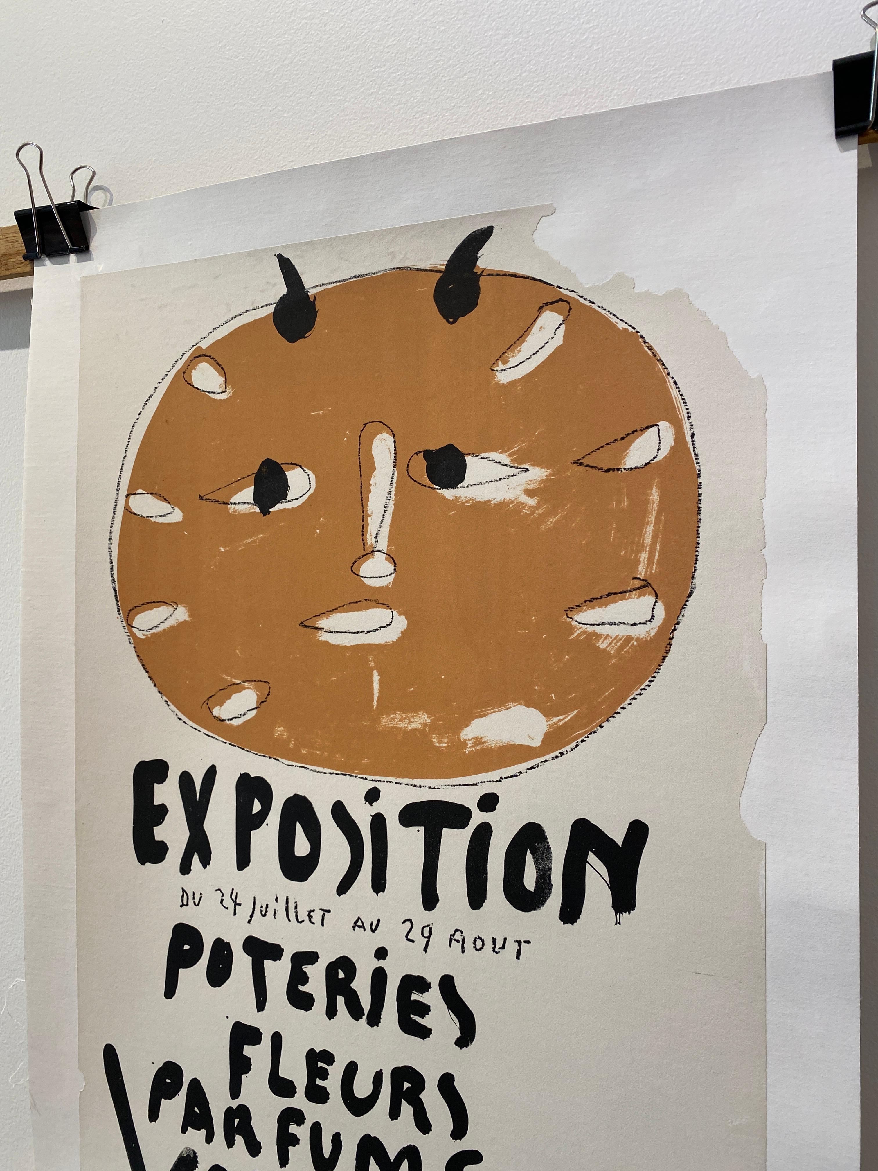 Poteries à parfums d'exposition de Picasso (NO. 1) en vente 1