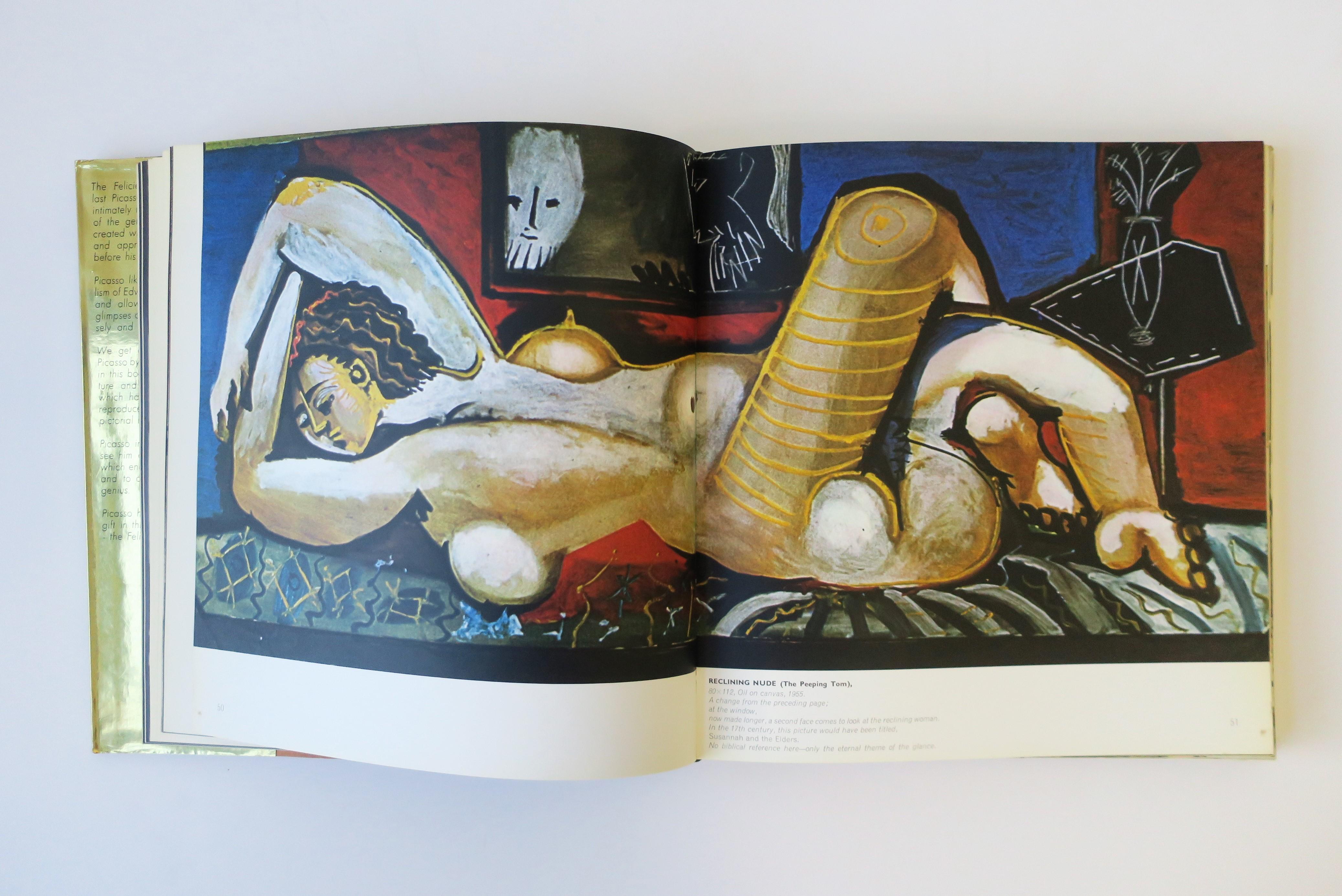 '70s Picasso Gold Art Coffee Table or Library Book 1