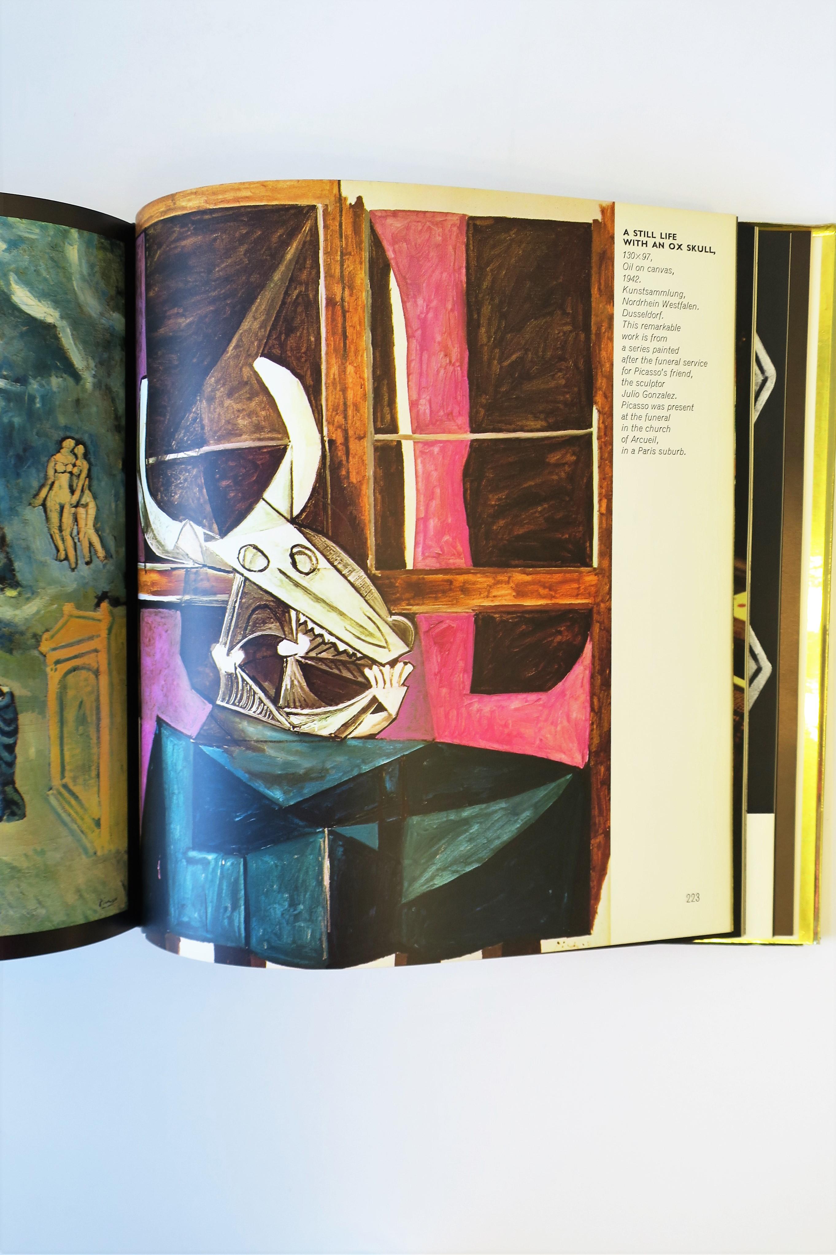'70s Picasso Gold Art Coffee Table or Library Book 6