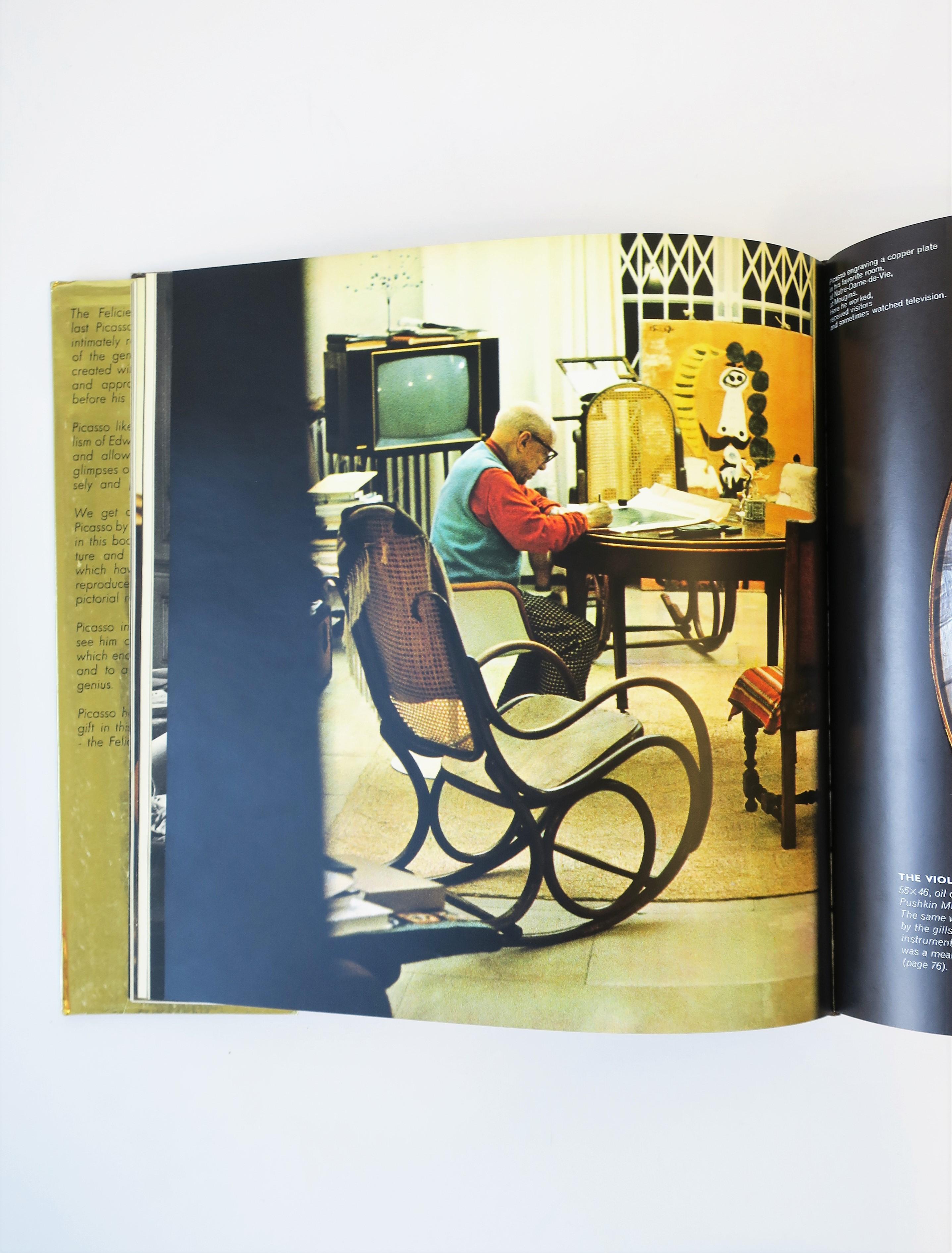 '70s Picasso Gold Art Coffee Table or Library Book 7