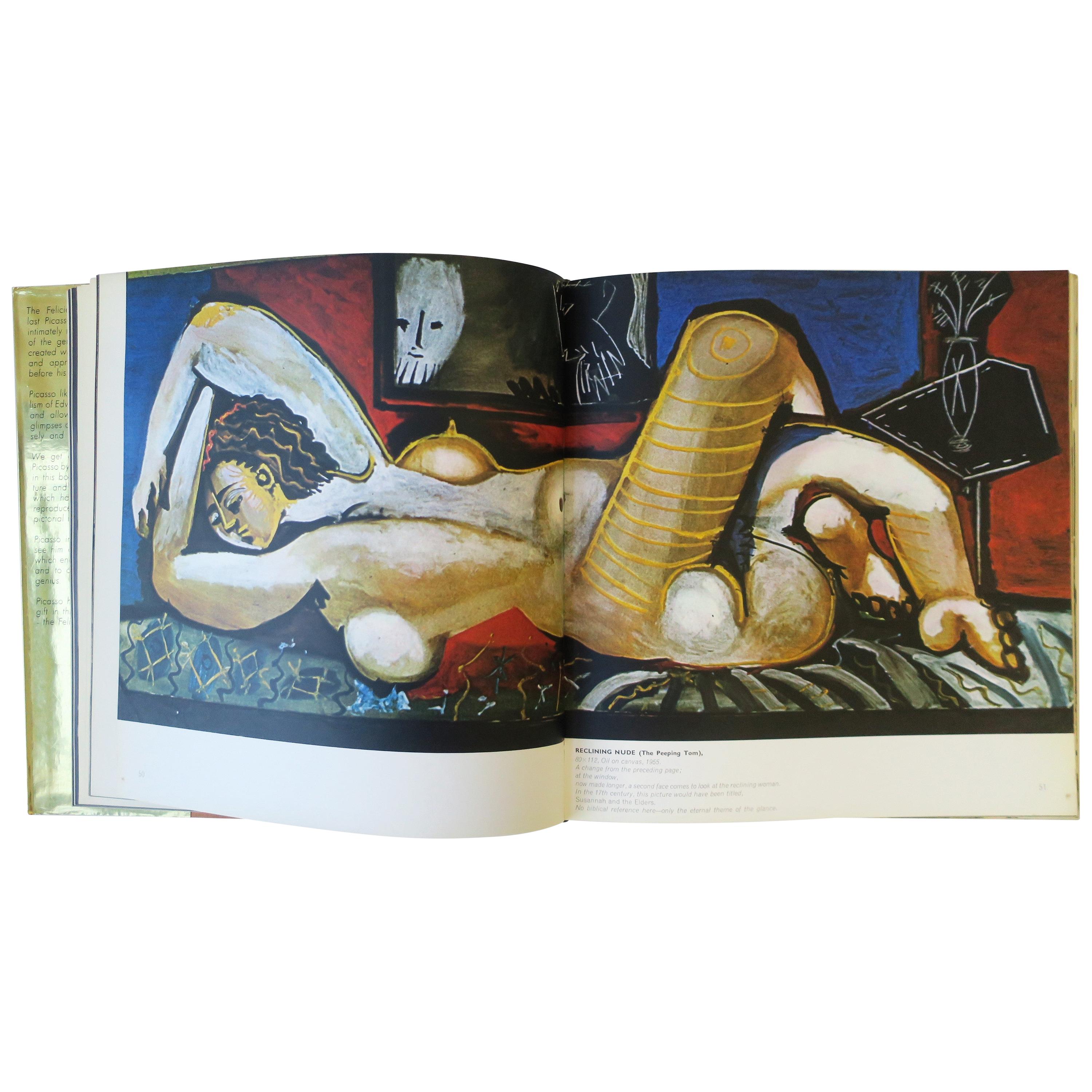 '70s Picasso Gold Art Coffee Table or Library Book