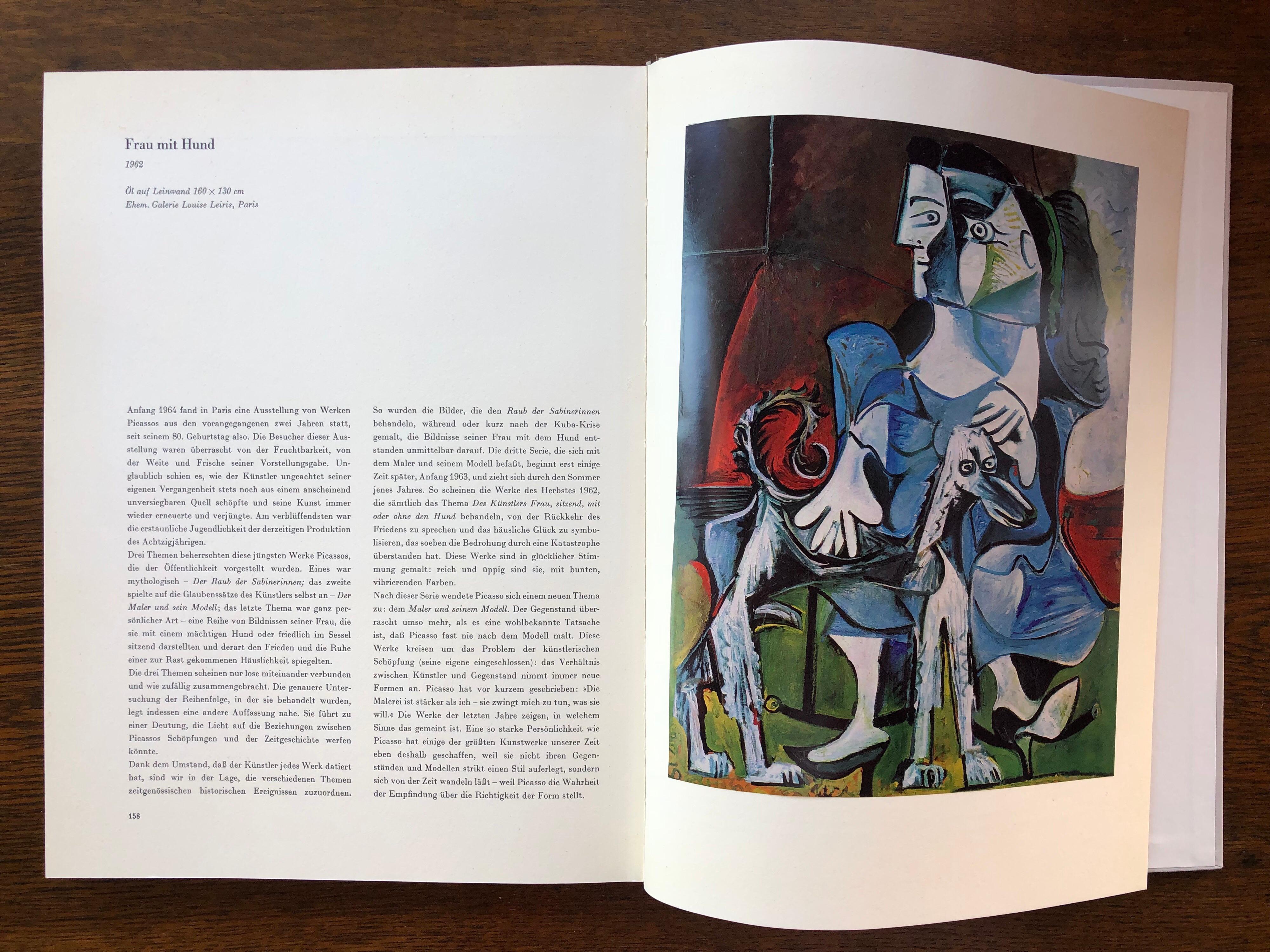 Picasso, Hans Jaffe, Buchclub Zurich, Droits Paris et Cosmopress, 1969 8