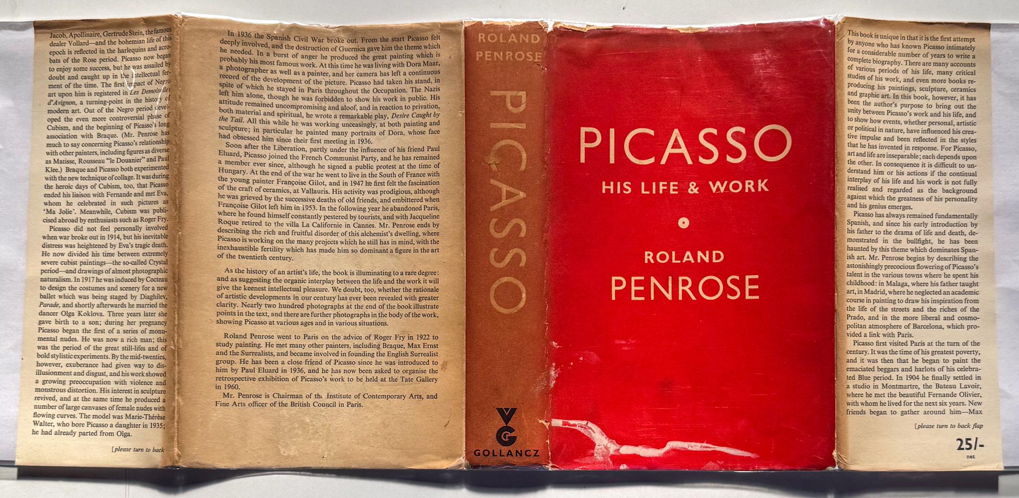 Modern Picasso: His Life and Work (with an Inscription and Drawing by Roland Penrose) For Sale