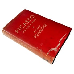 Picasso: la sua vita e le sue opere (con un'iscrizione e un disegno di Roland Penrose)