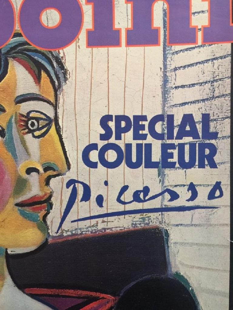 Picasso ‘Le Point’ Original Vintage Poster- Pablo Picasso Le Point Magazine In Good Condition In Melbourne, Victoria