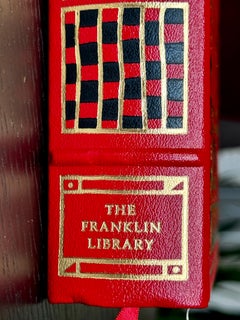 Picasso Leather-Bound and Gilded Book Autographed by Ariana Huffington