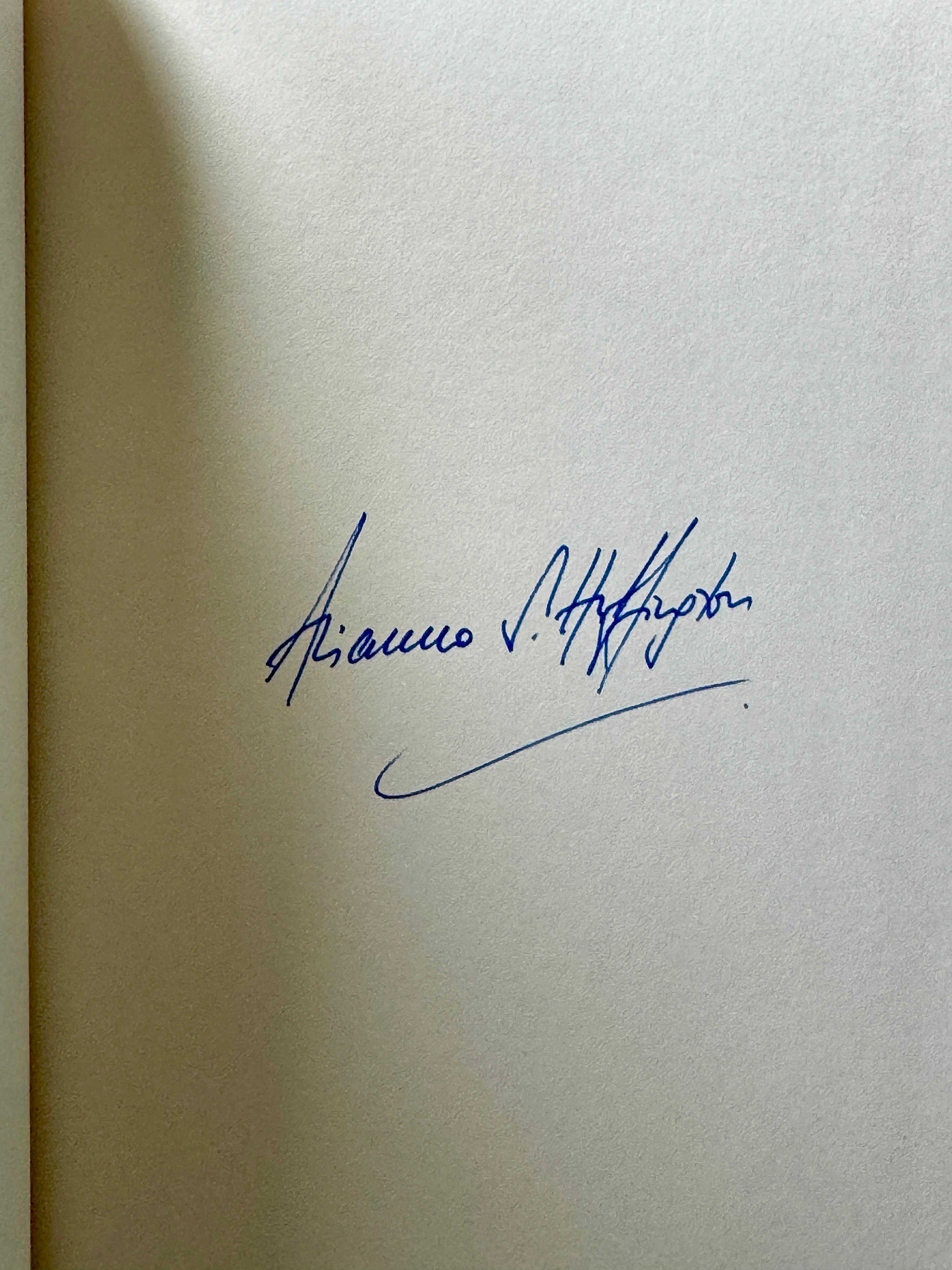 Picasso Leather-Bound and Gilded Book Autographed by Ariana Huffington   For Sale 2