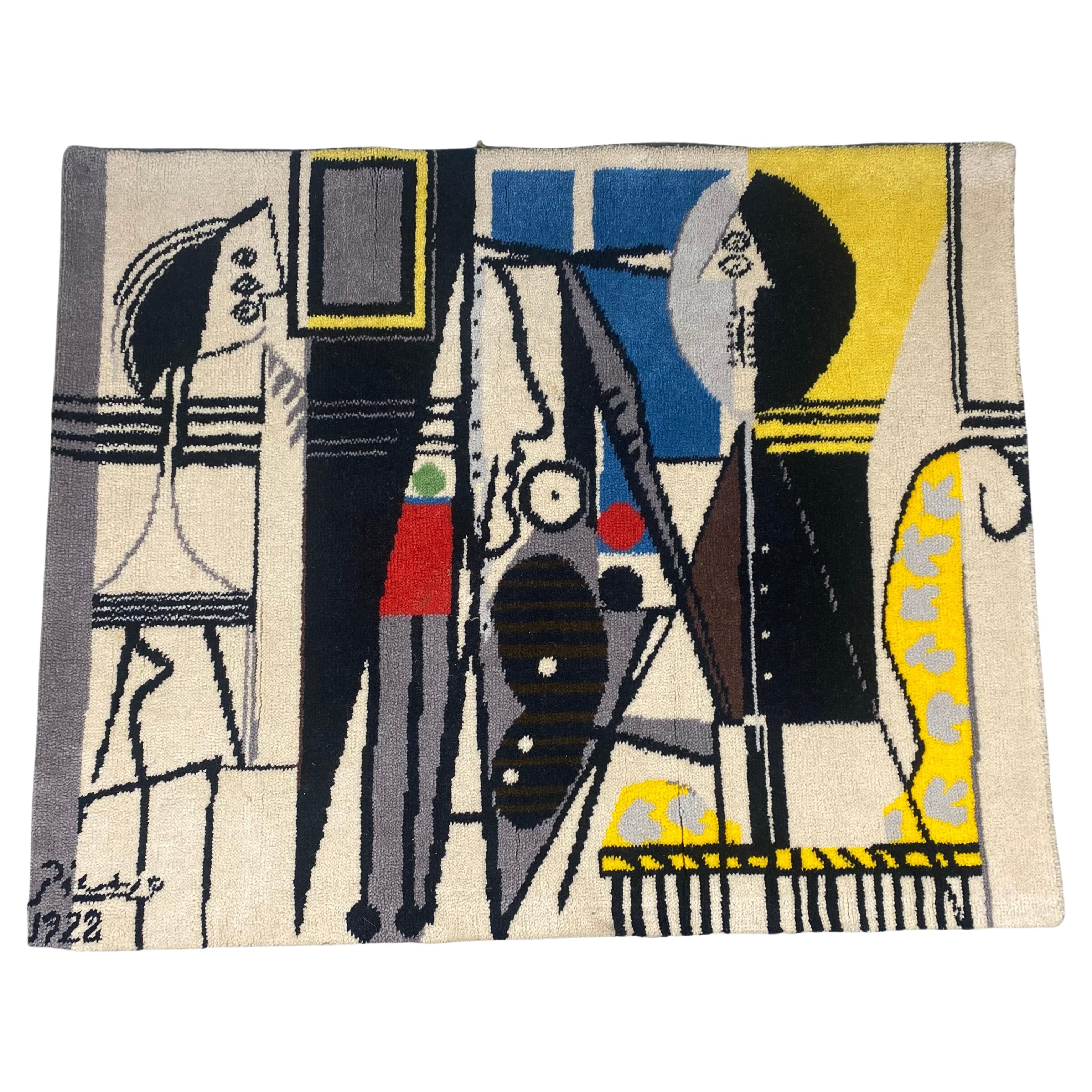 Picasso Limited Edition Artist Rug/Wall hanging by Desso, Netherlands, 1996