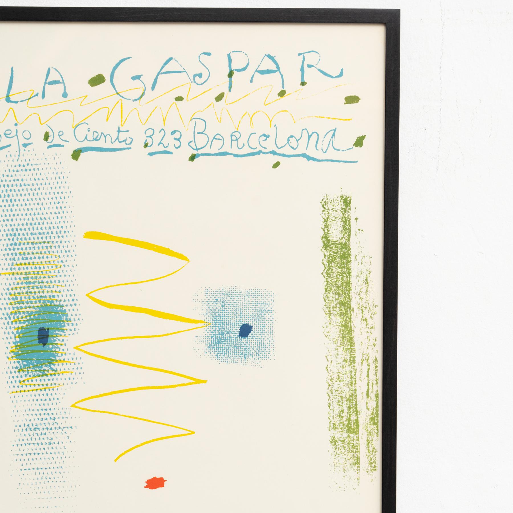 Picasso Lithographieplakat – „Dibujos de Picasso“ – Limitierte Auflage, 1961 (Spanisch) im Angebot