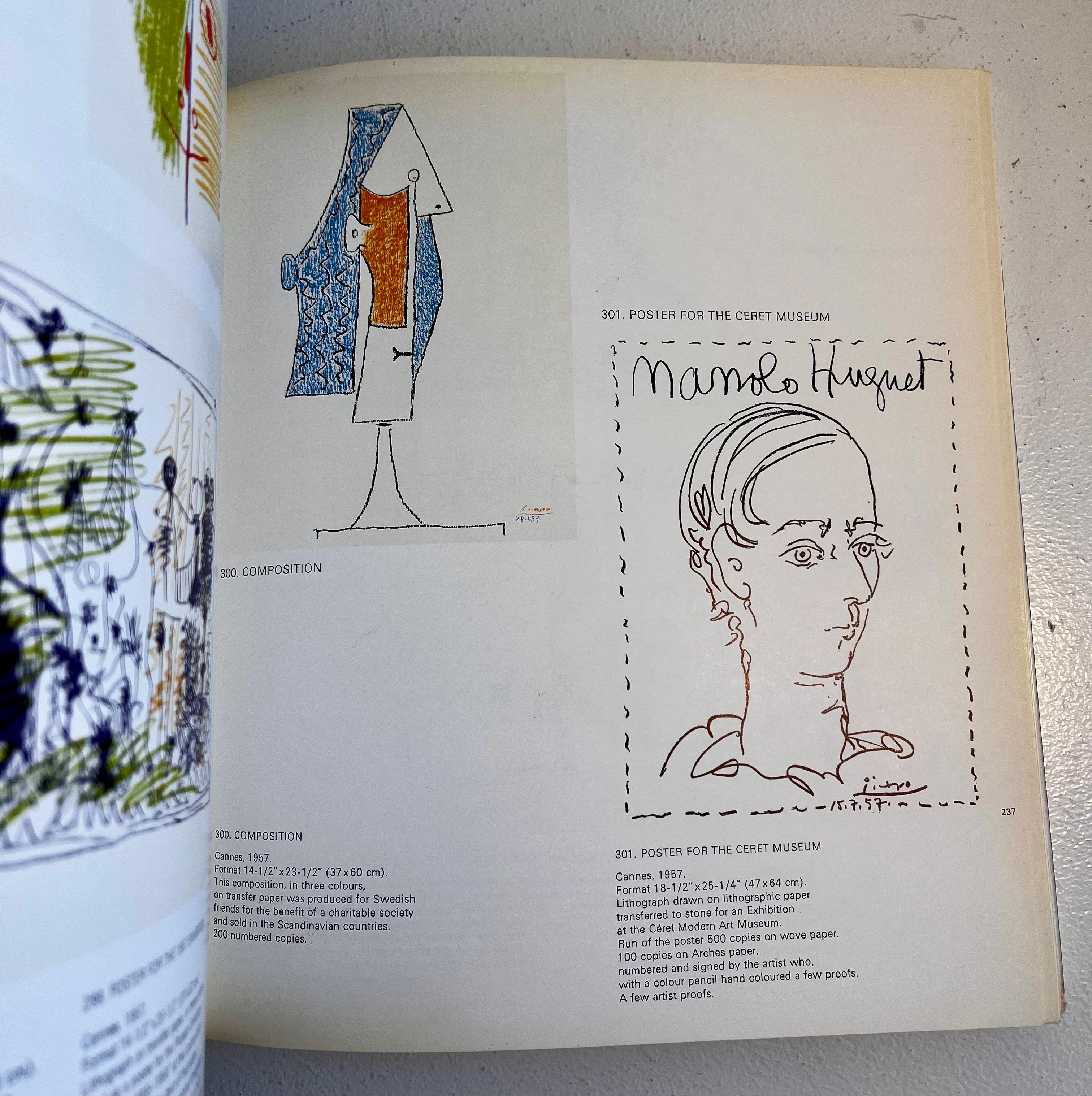 Lithographies de Picasso, Catalog Raisonnee, 1970 en vente 3
