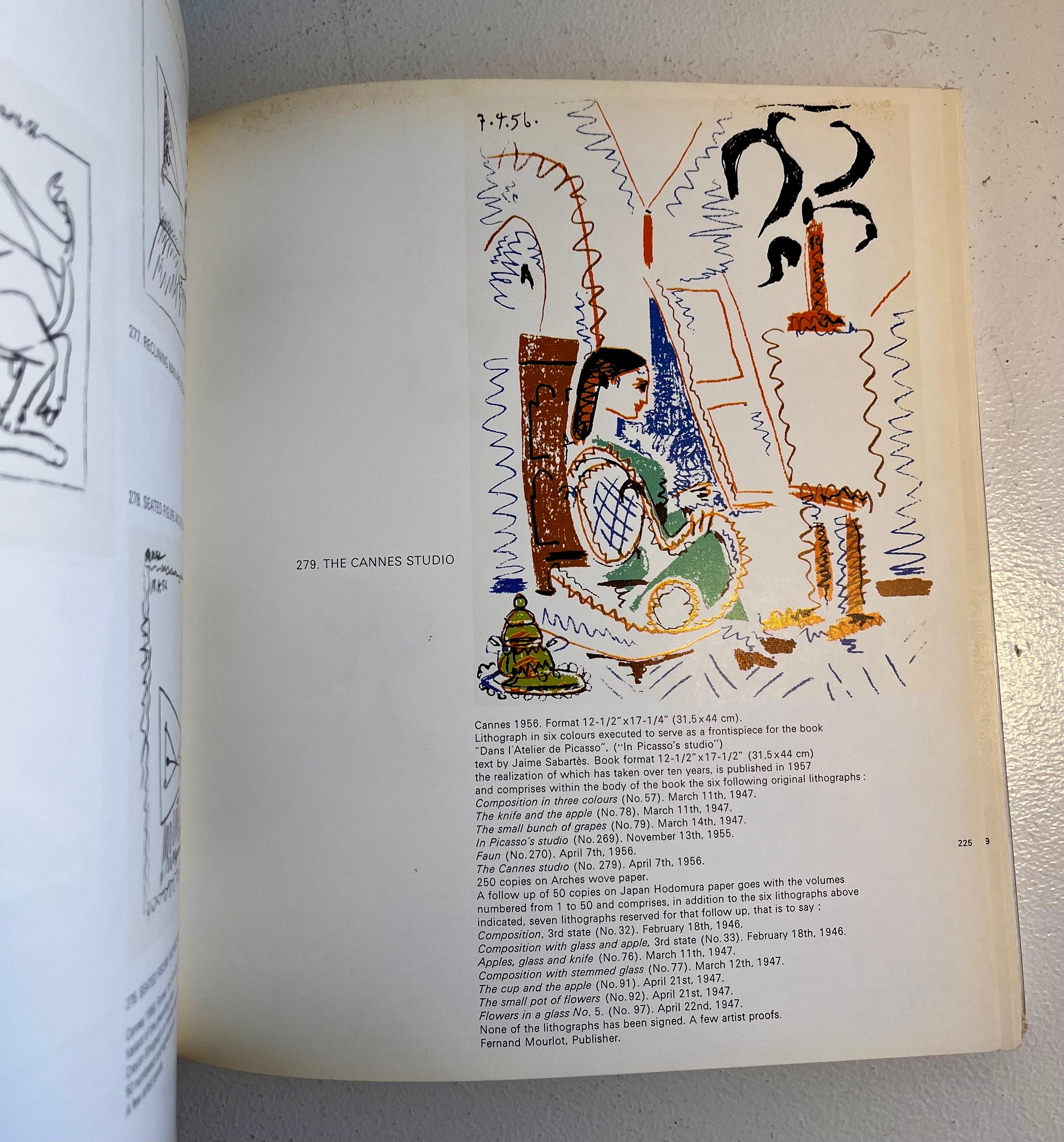 Lithographies de Picasso, Catalog Raisonnee, 1970 en vente 4