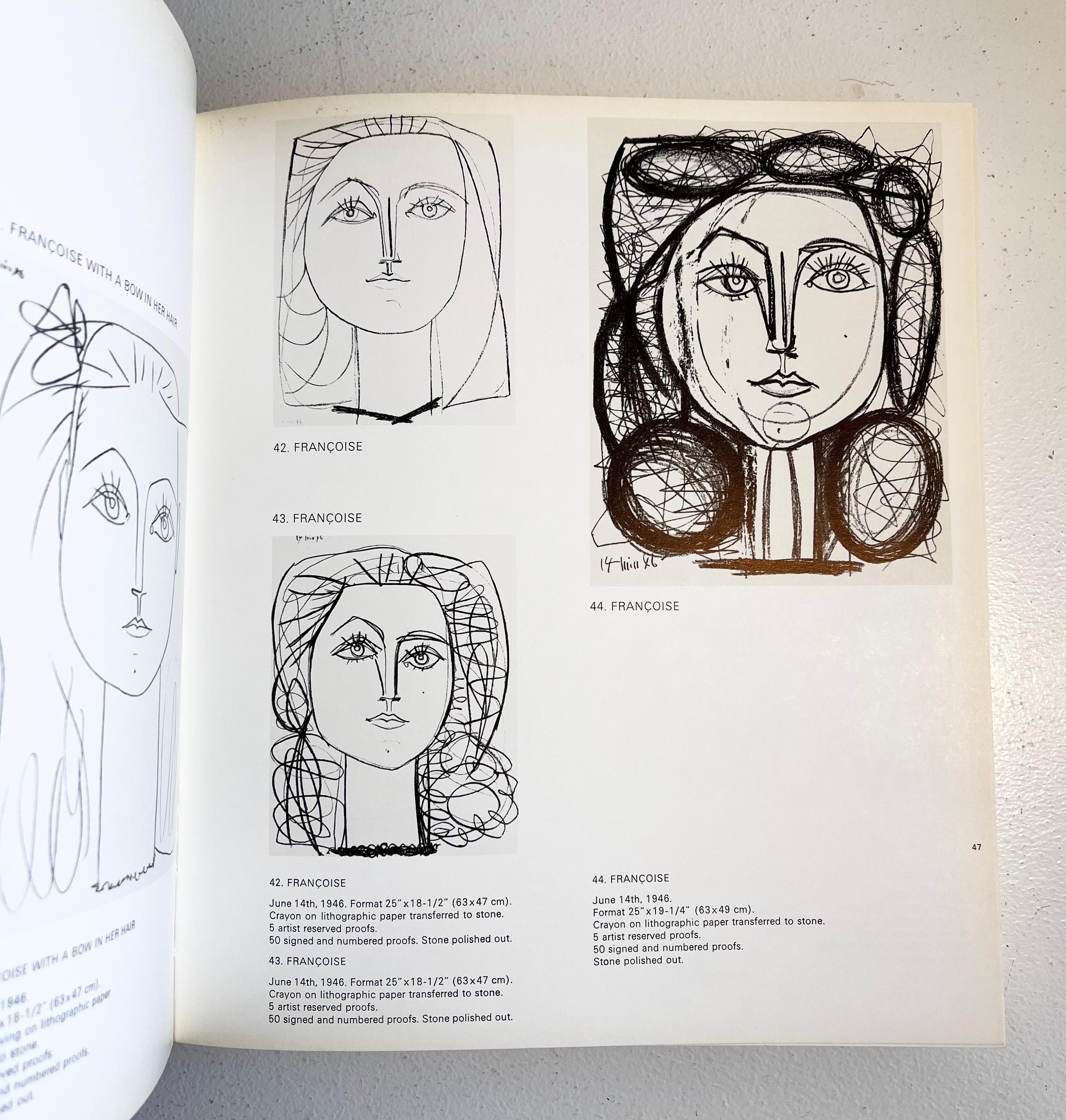 Lithographies de Picasso, Catalog Raisonnee, 1970 en vente 8
