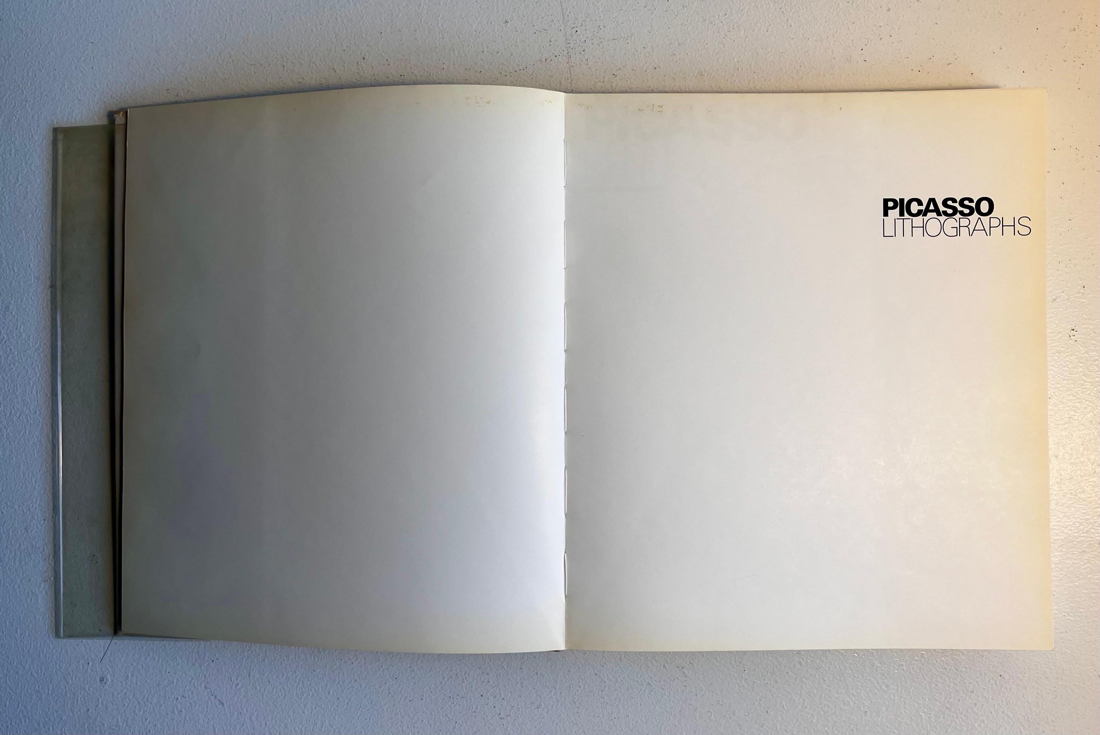 Fin du 20e siècle Lithographies de Picasso, Catalog Raisonnee, 1970 en vente