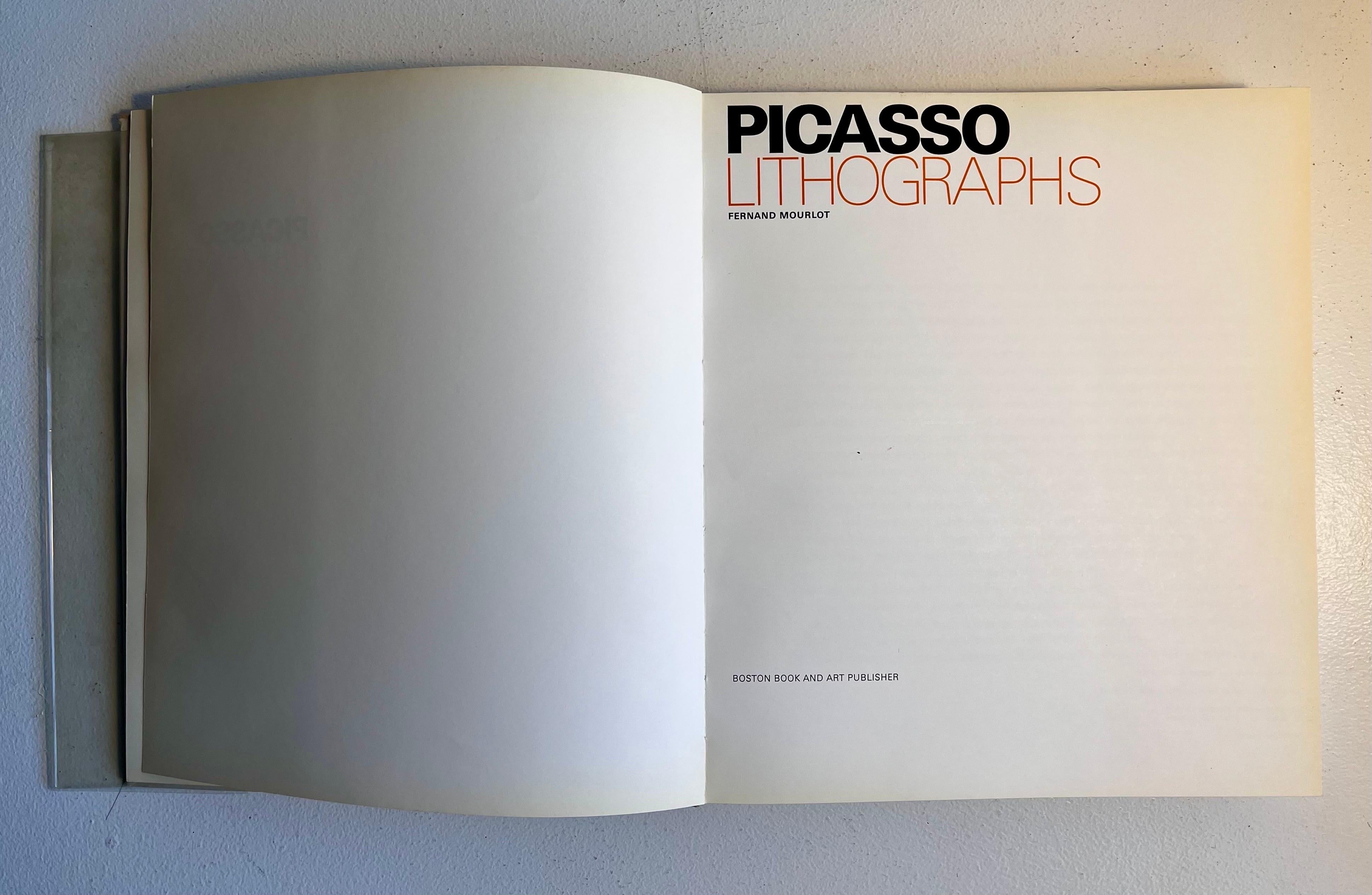 Papier Lithographies de Picasso, Catalog Raisonnee, 1970 en vente