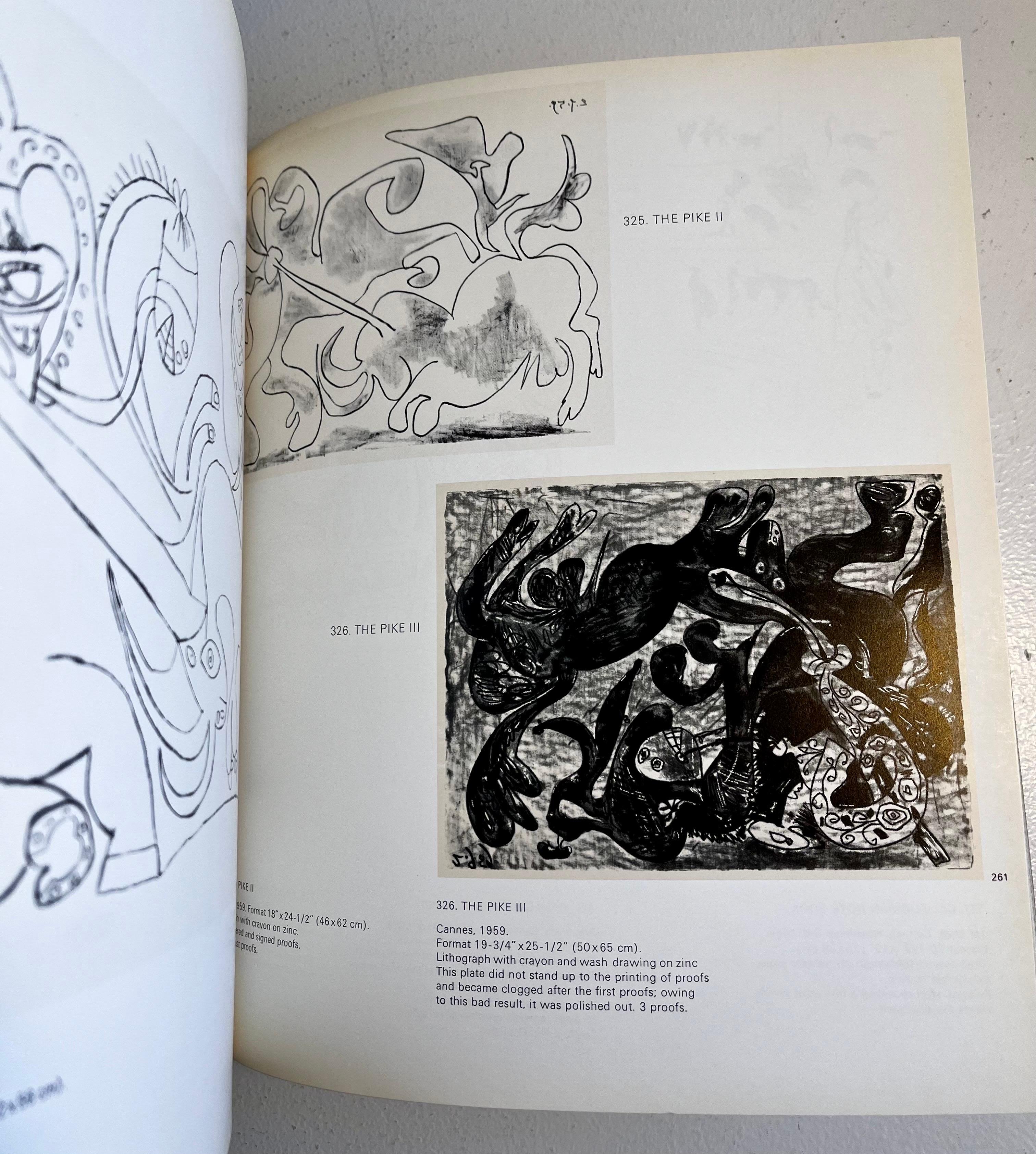 Lithographies de Picasso, Catalog Raisonnee, 1970 en vente 2