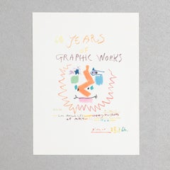 Picasso Lithography, '60 Years Graphic Works', 1966