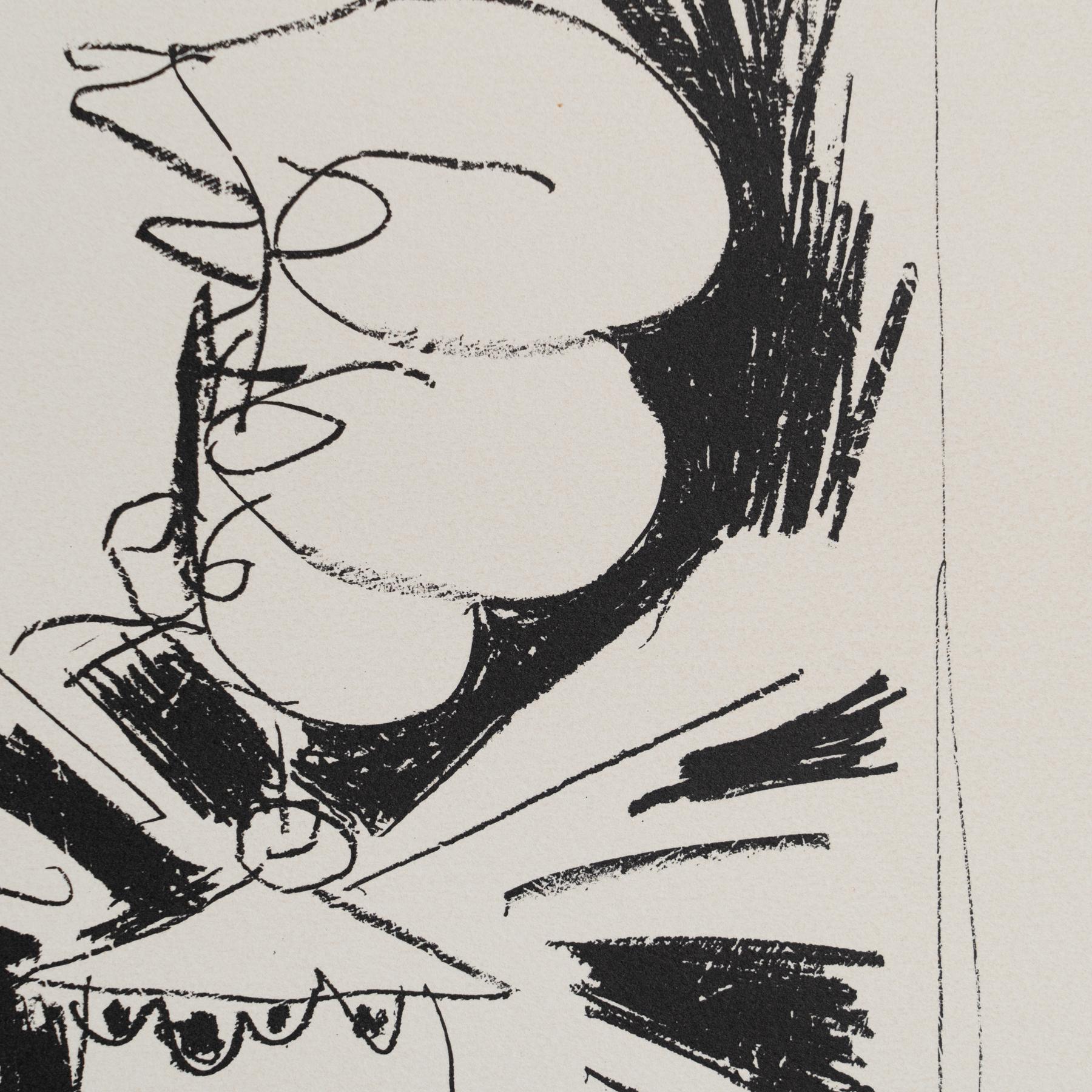 Lithographie de Picasso, Asturias, 1963 en vente 5