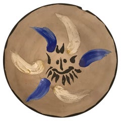 Picasso Madoura Decorative Ceramic Plate, 1963