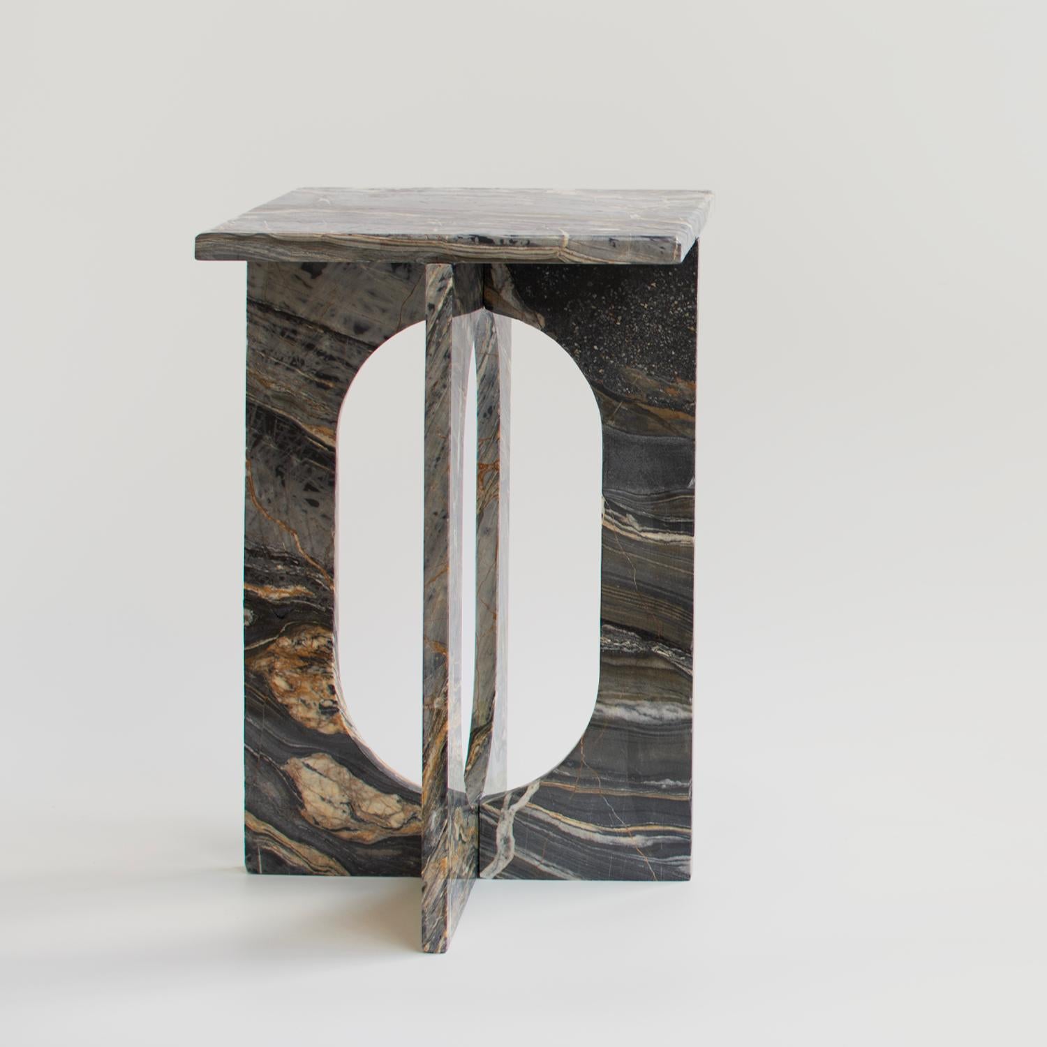 Picasso Marble Side Table 'BOND