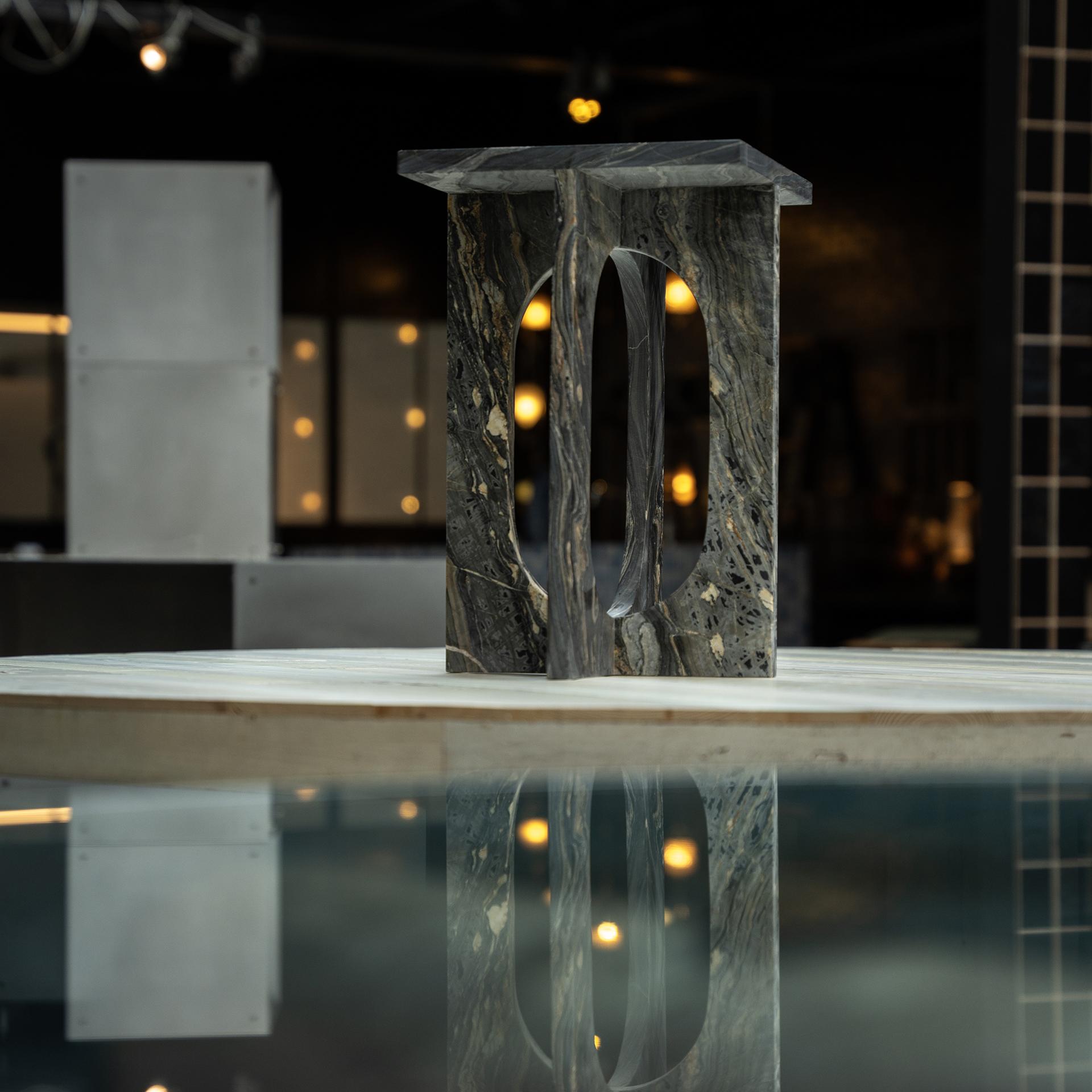 Picasso Marble Side Table 'BOND