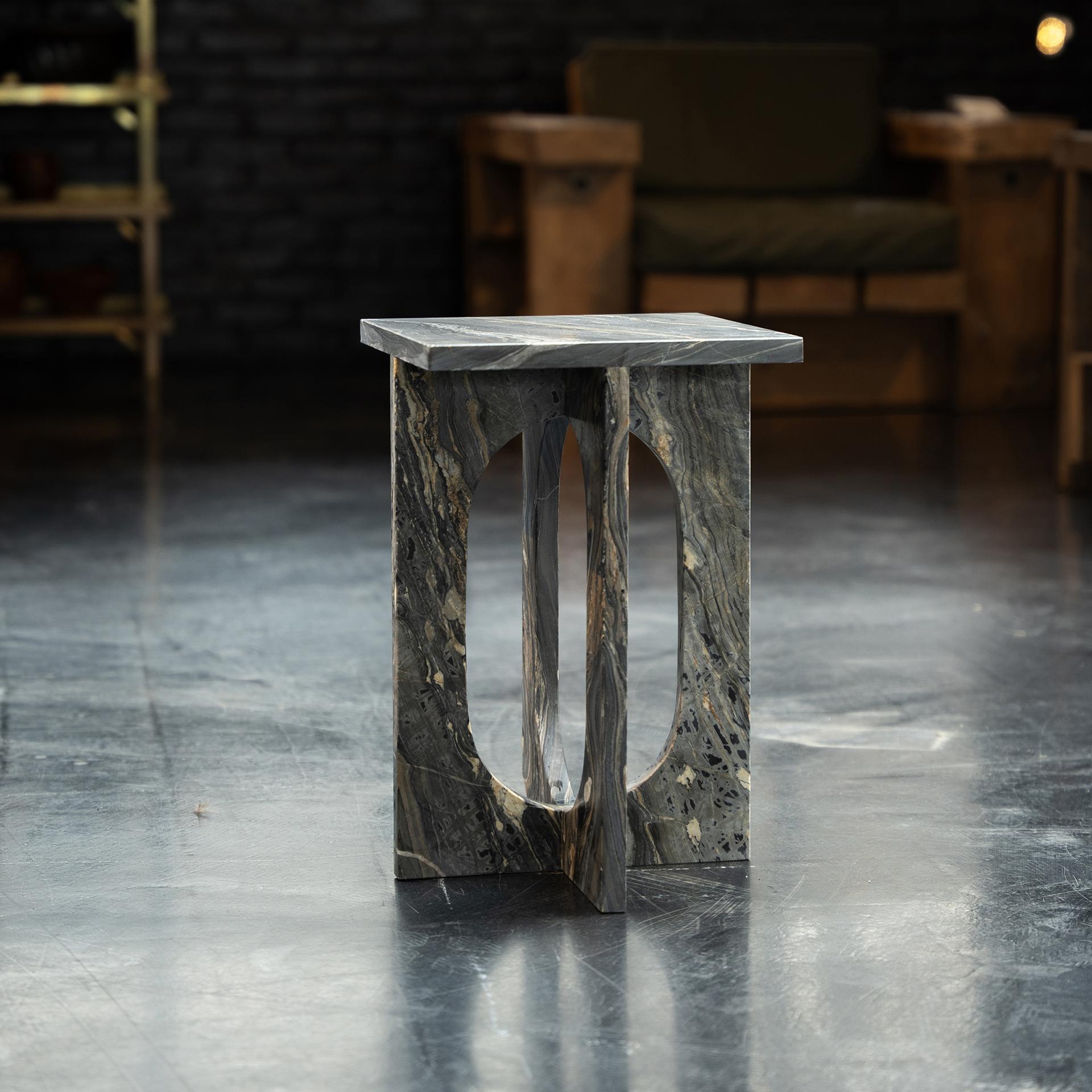 Picasso Marble Side Table 'BOND