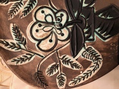 Picasso Original Keramikschale "Vase Au Bouquet" nummeriert 180/300