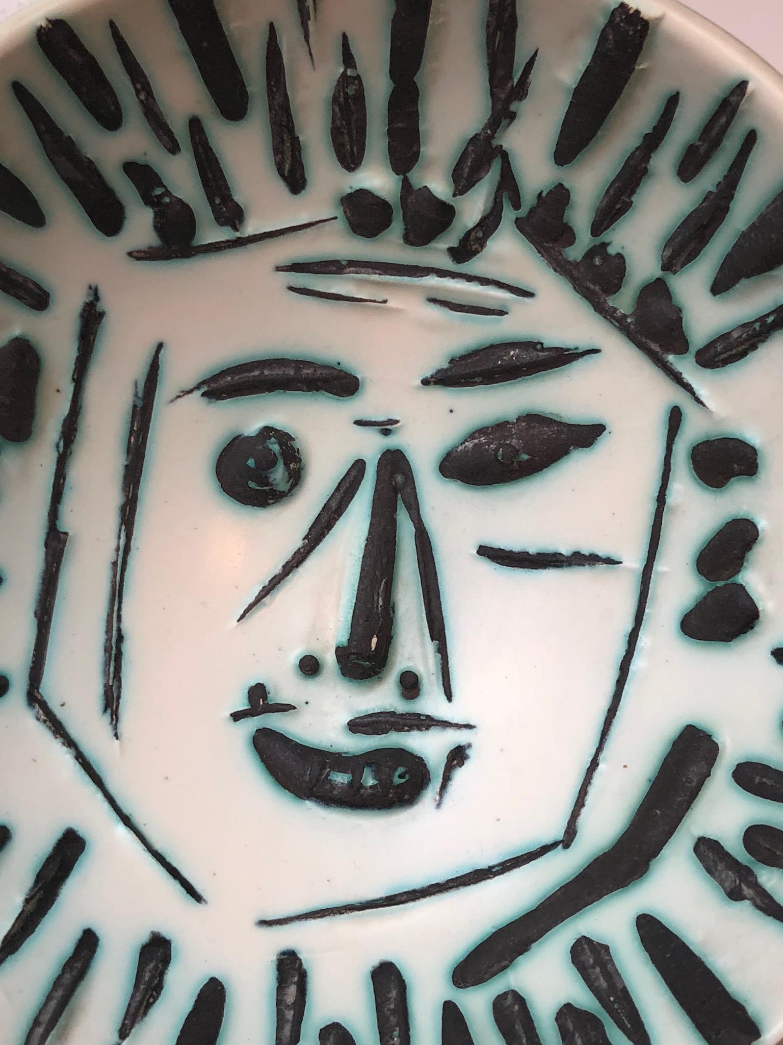 Mid-20th Century Picasso original ceramic bowl 