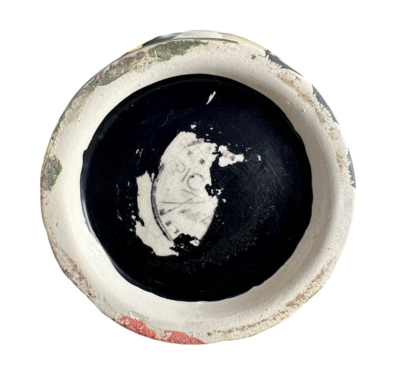 Picasso Owl Pottery Vase, Stamped Padilla Edition 1