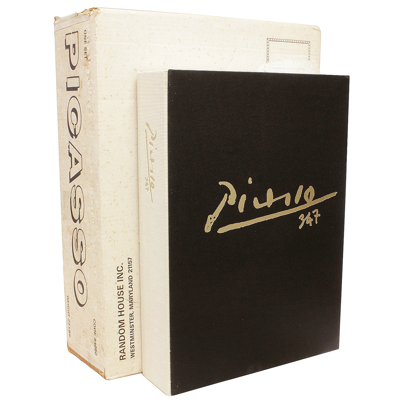 PICASSO, Pablo. Picasso 347. Maecenas Press, 1970. FIRST EDITION. 2 vols.
