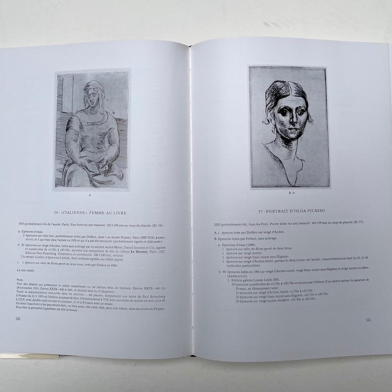 Picasso, Peintre-Graveur: Catalogue Raisonné, Tome 1 - Bernhard Geiser, 1990 In Good Condition For Sale In London, GB