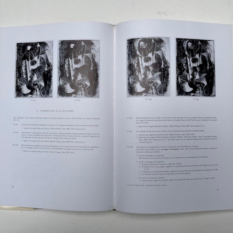 Late 20th Century Picasso, Peintre-Graveur: Catalogue Raisonné, Tome 1 - Bernhard Geiser, 1990 For Sale