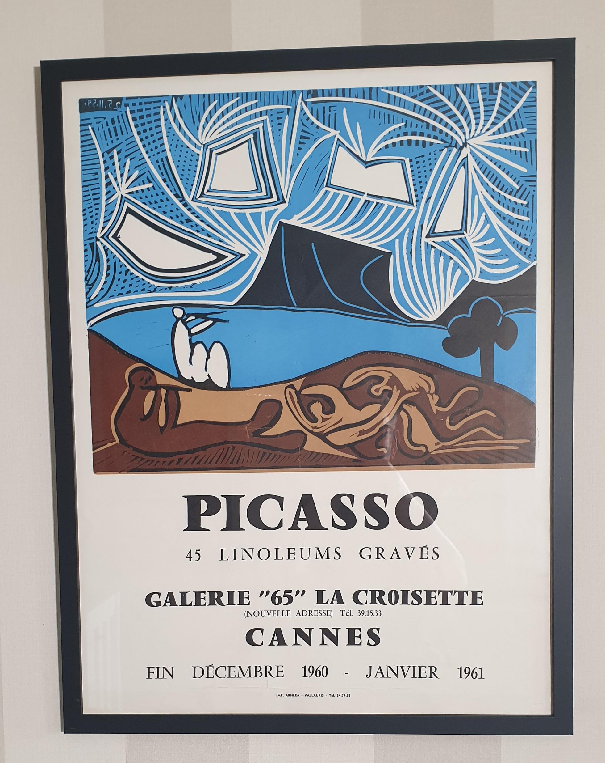 Picasso-Plakat 1960 (Postmoderne) im Angebot