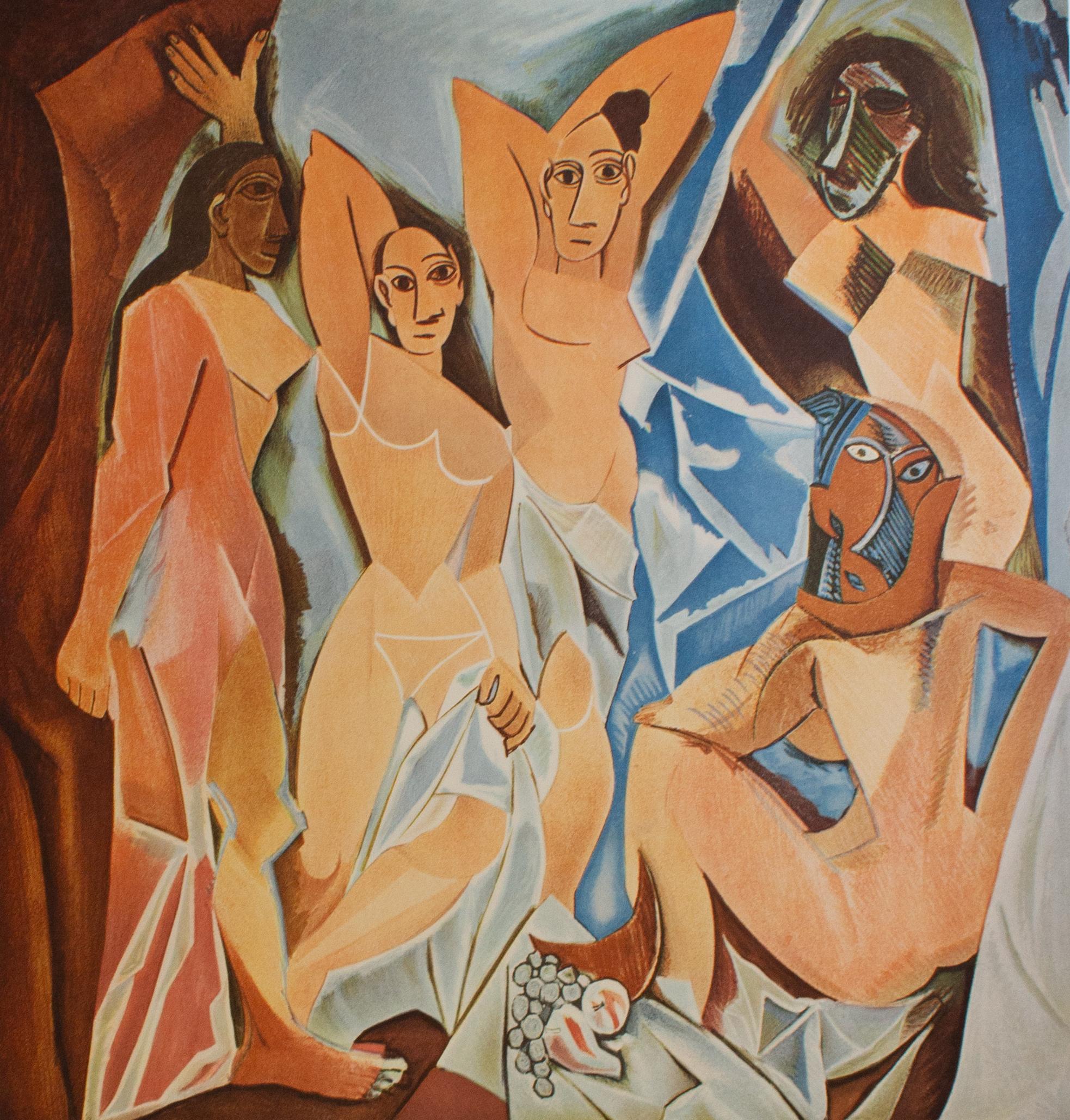 Picasso-Plakat, Le Cubisme, Museum 1907-1914. National D'Art Moderne, Paris 1953 (Moderne der Mitte des Jahrhunderts) im Angebot
