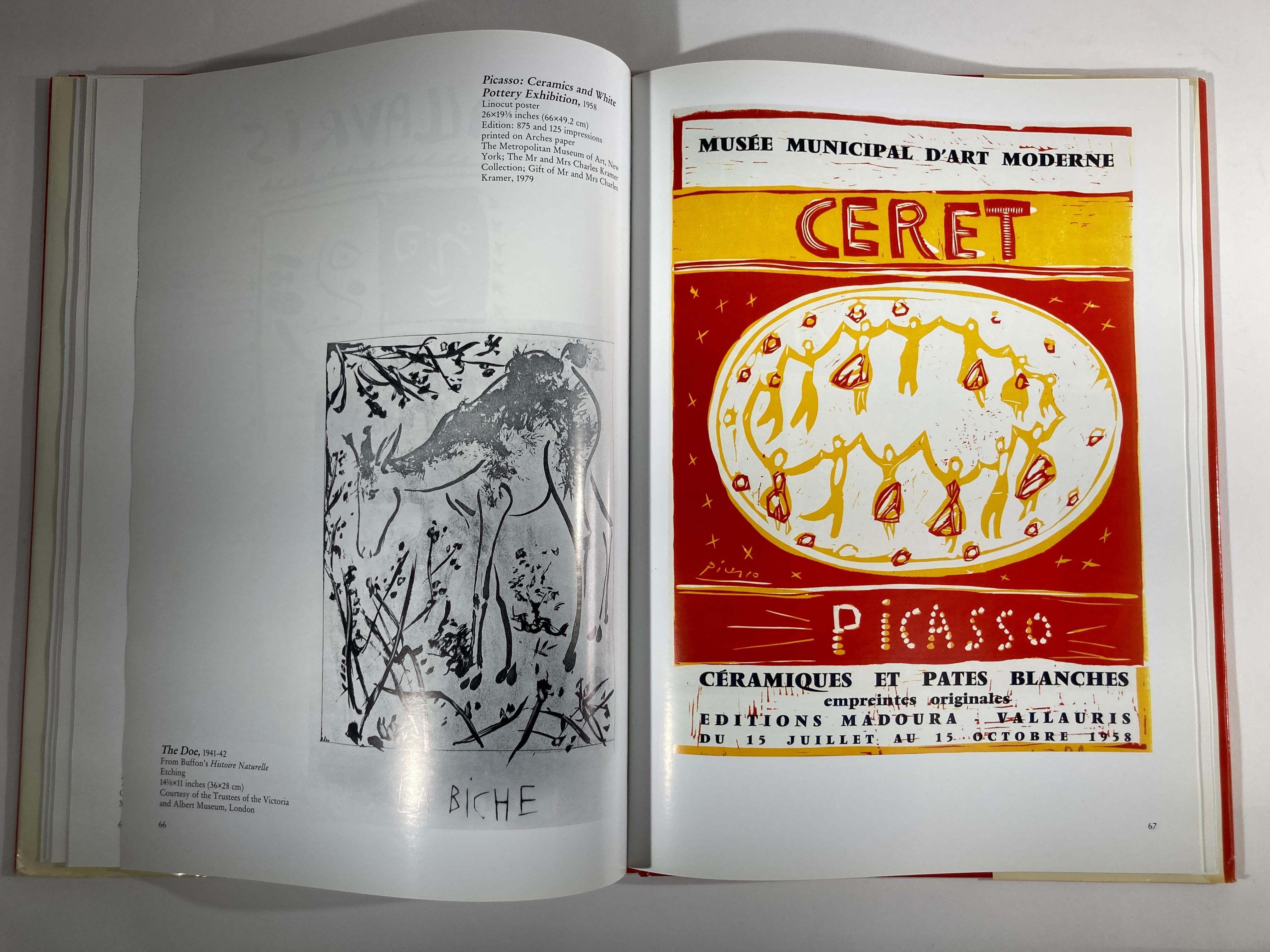 'Picasso Posters' Cubism Red Pablo Picasso Large Hardcover Art Book 4