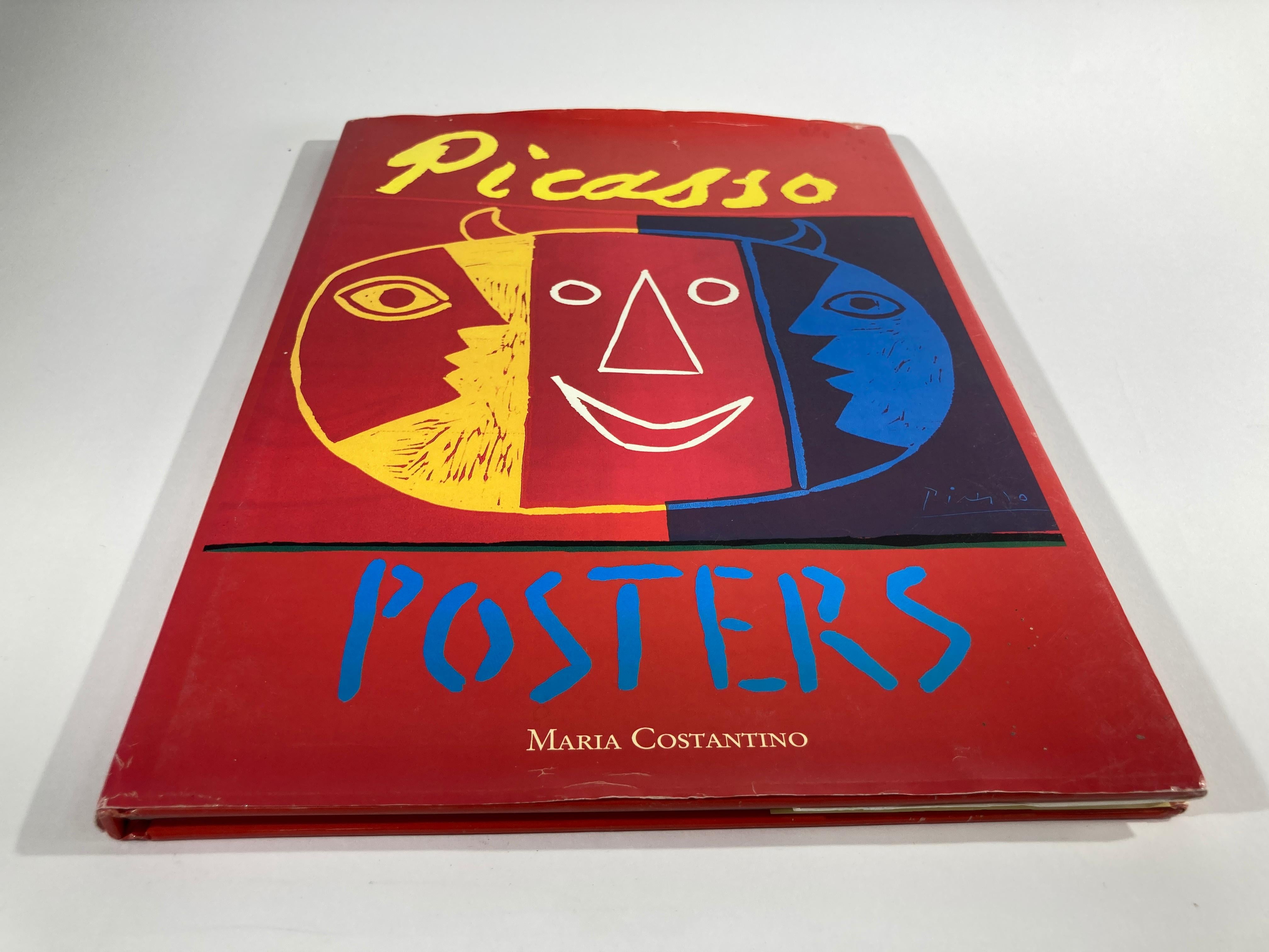 'Picasso Posters' Cubism Red Pablo Picasso Art Book by Maria Costantino.
Pablo Picasso (1881-1973), The pre-eminent artist of the 20th century; huge folio with 295 black-and-white and color plates, 51 of the color plates tipped in; Catalogue