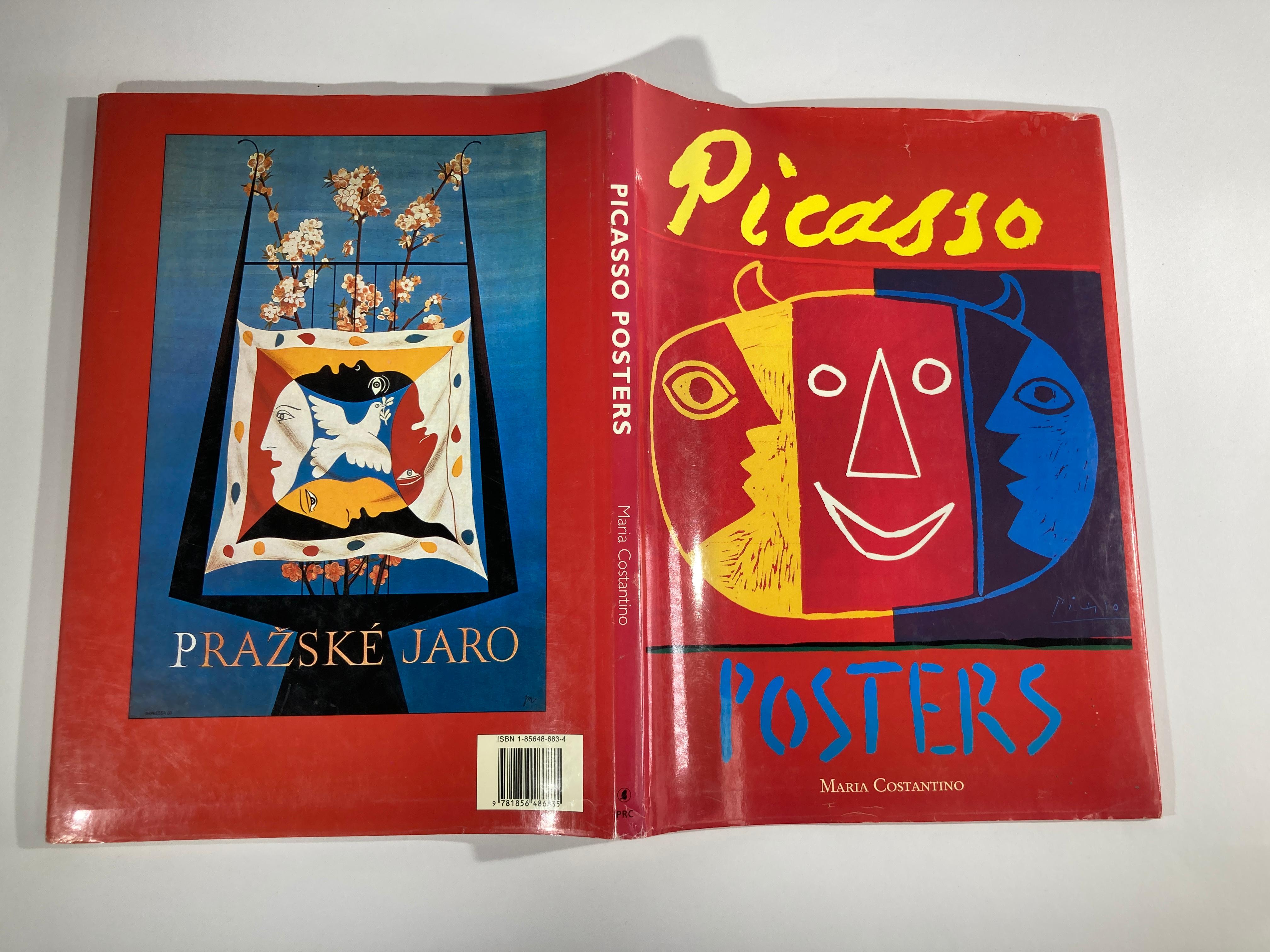 Expressionist 'Picasso Posters' Cubism Red Pablo Picasso Large Hardcover Art Book