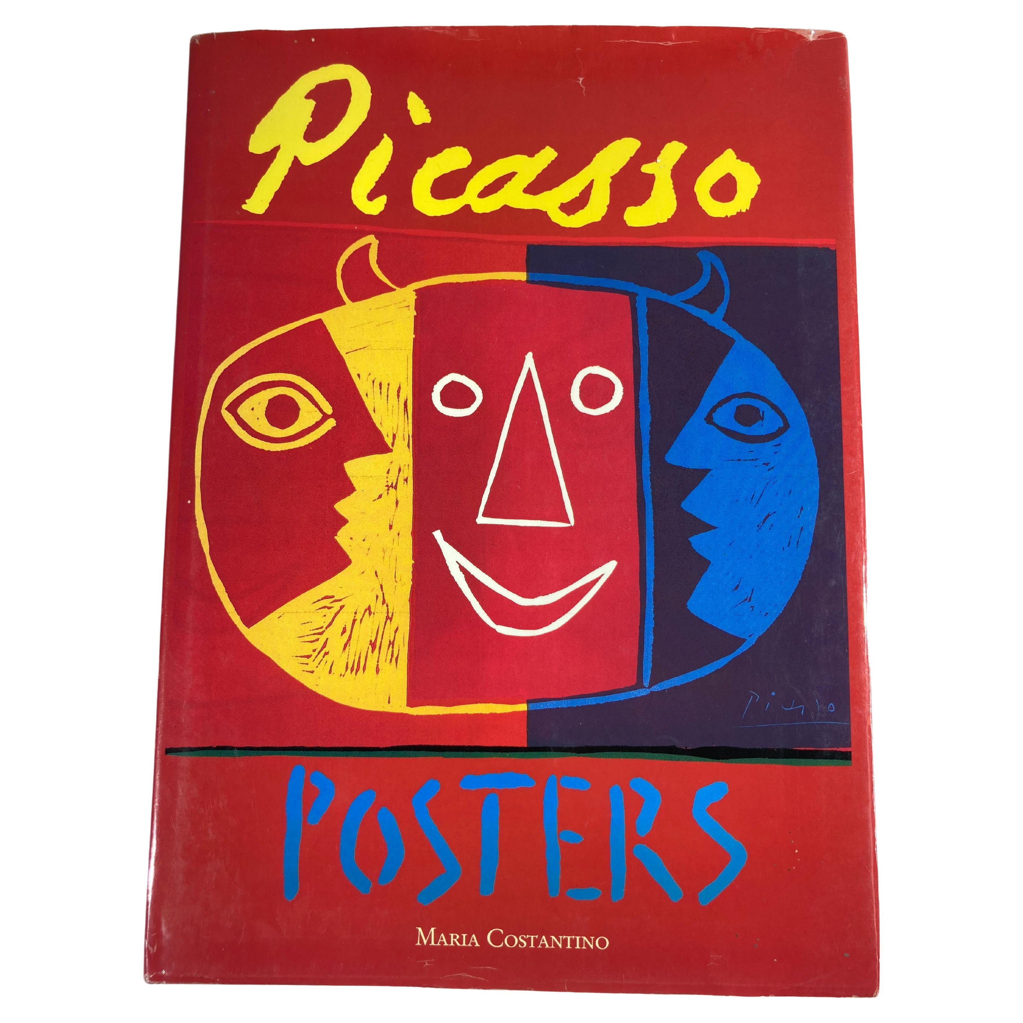 'Picasso Posters' Cubism Red Pablo Picasso Large Hardcover Art Book