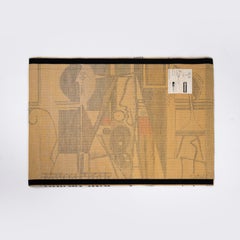 Picasso rug or wall carpet "Le peintre et son modèle limited edition by Desso