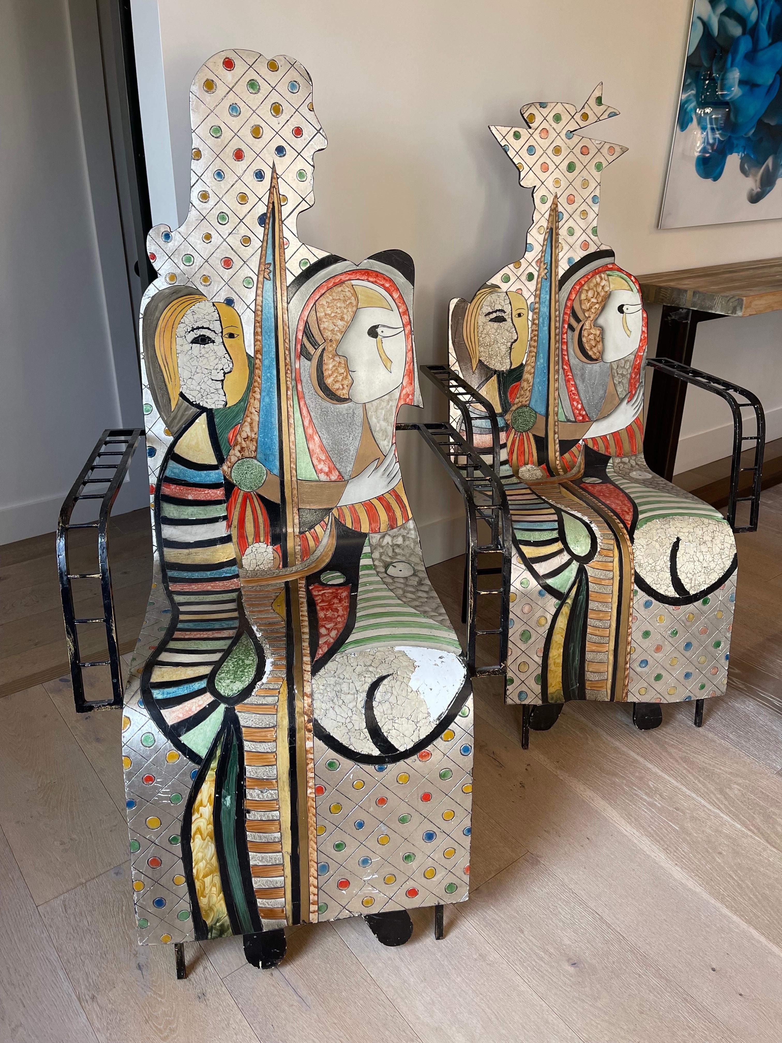 Picasso Style Chairs  2