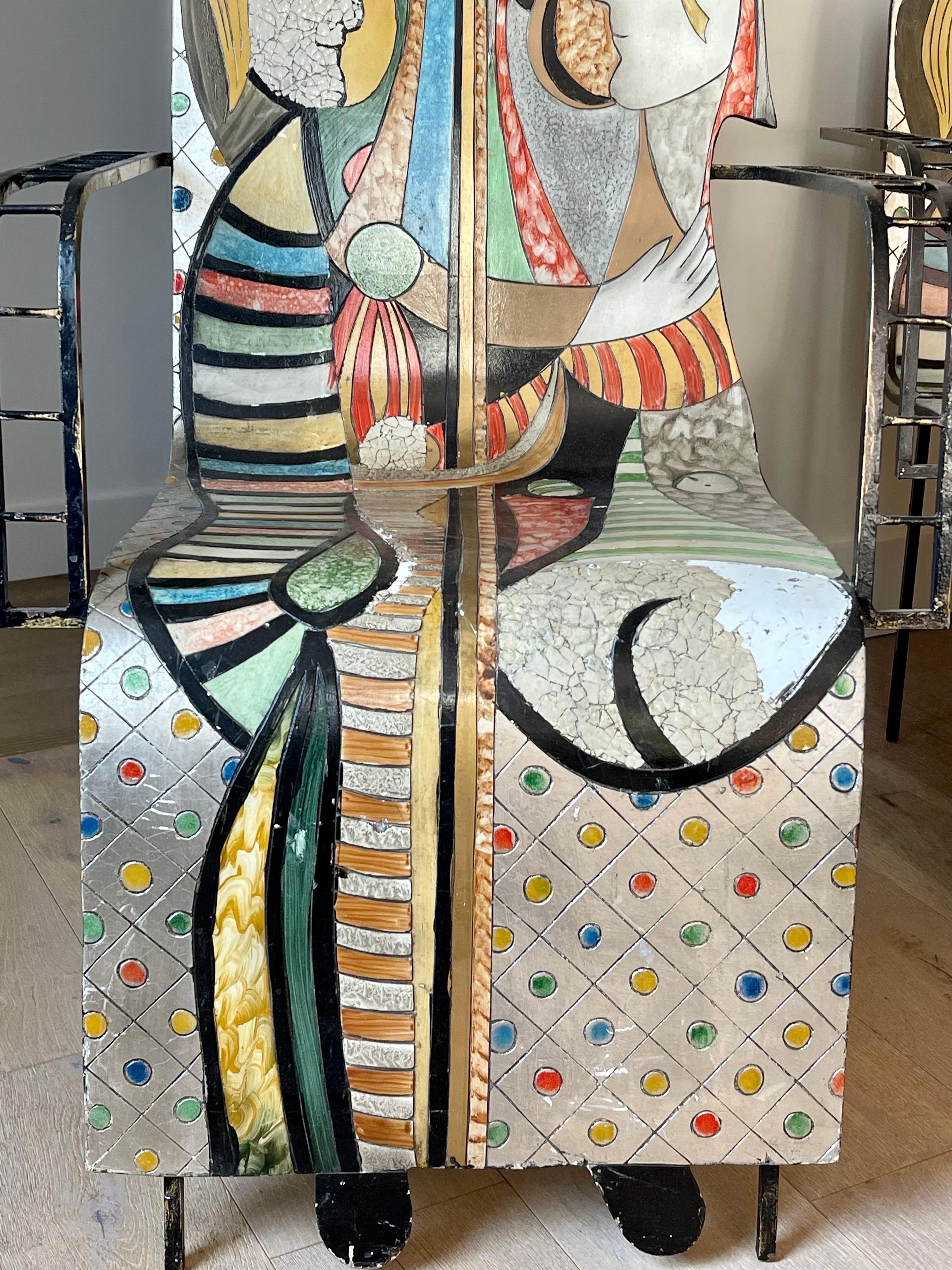 picasso chair painting