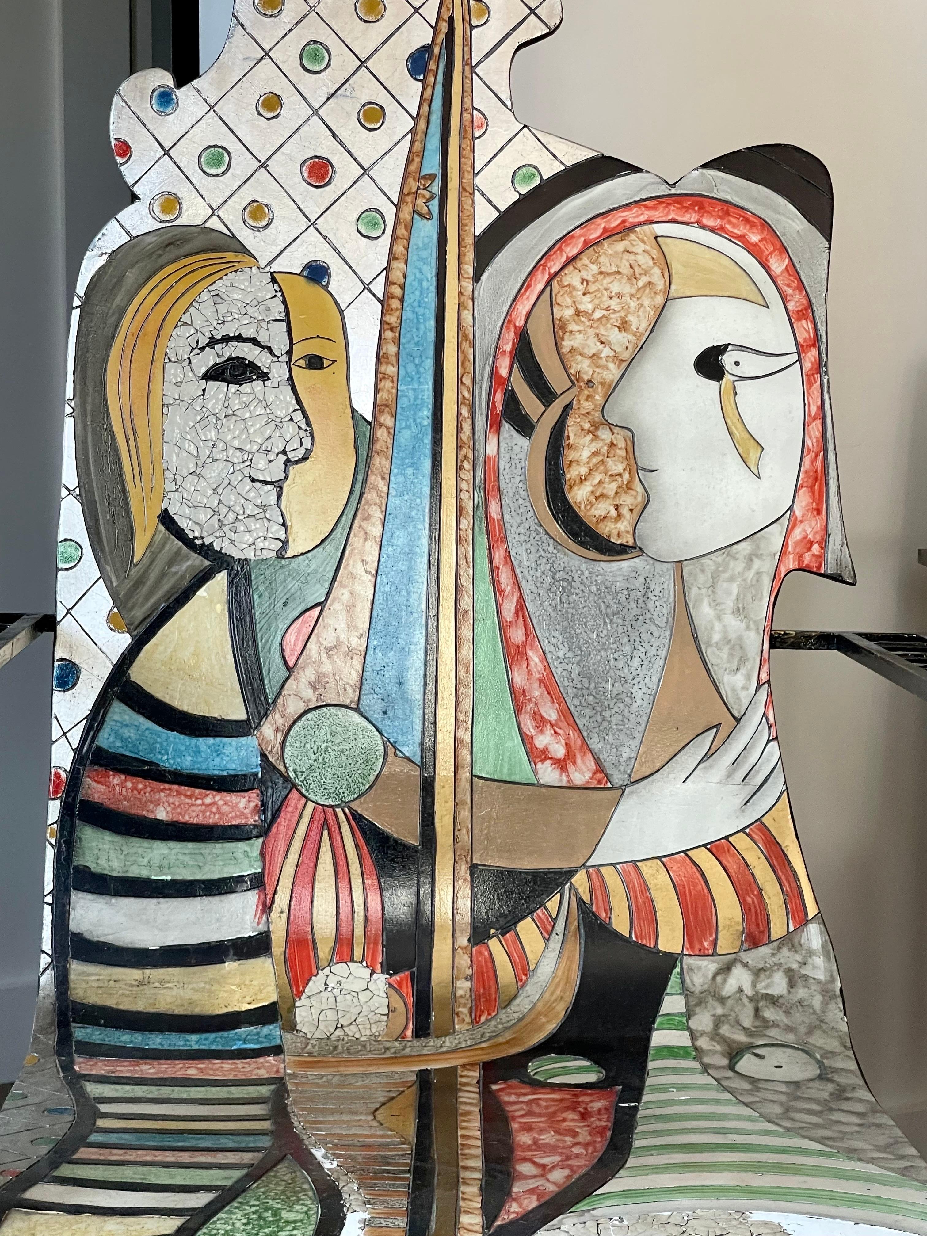 North American Picasso Style Chairs For Sale