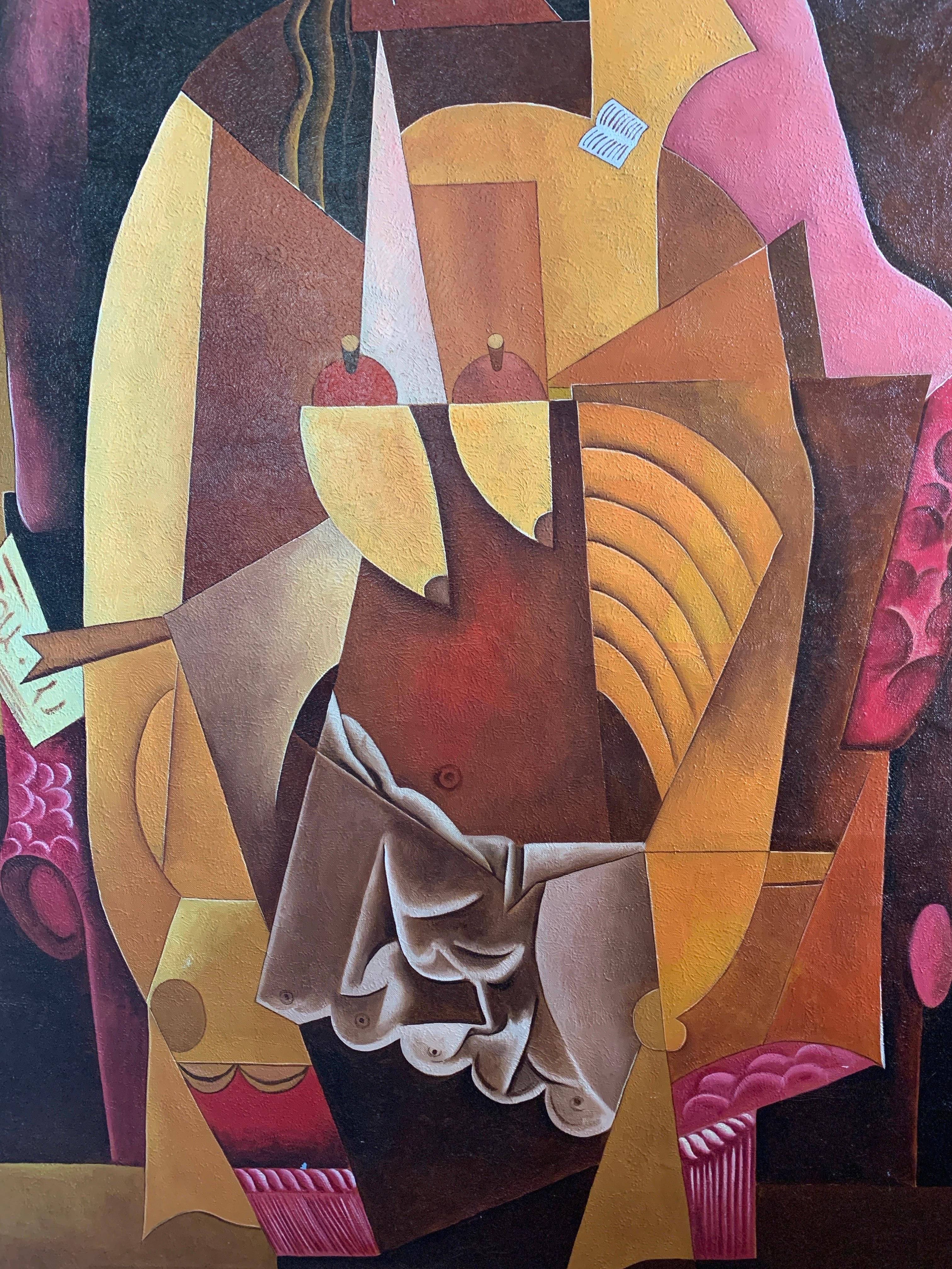Peinture de style Picasso 
