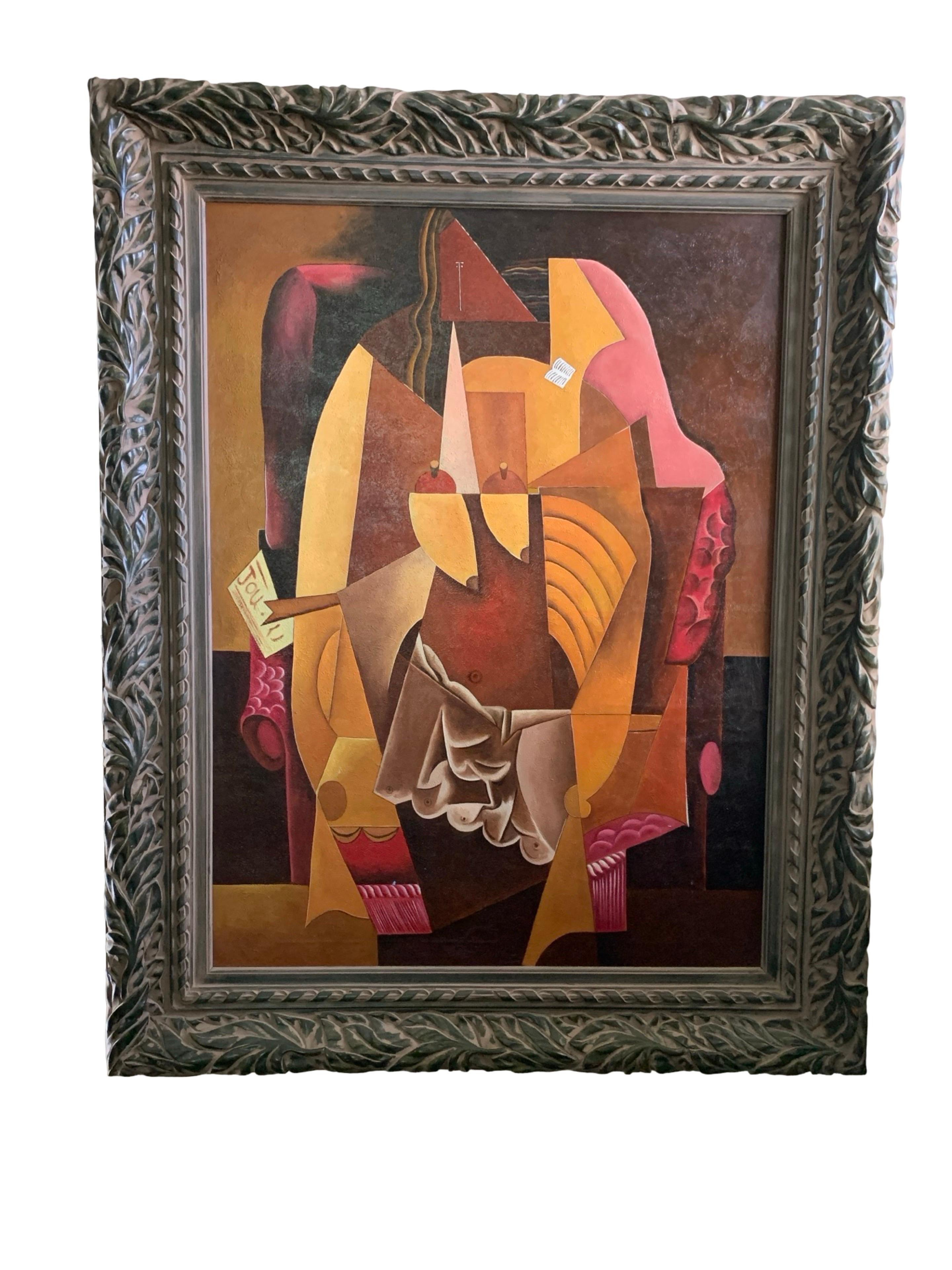 Peinture de style Picasso 